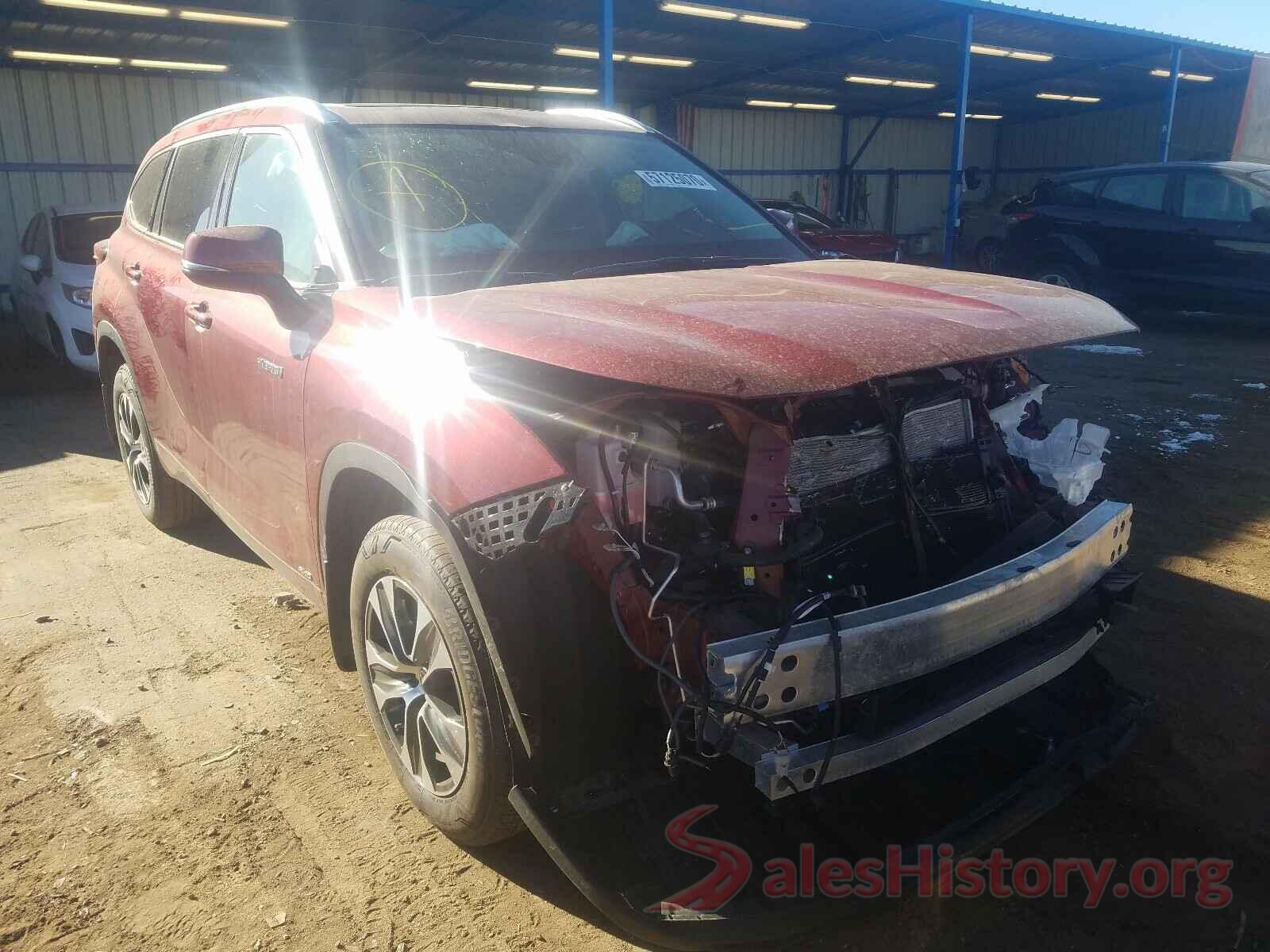 5TDGBRCH0MS515534 2021 TOYOTA HIGHLANDER