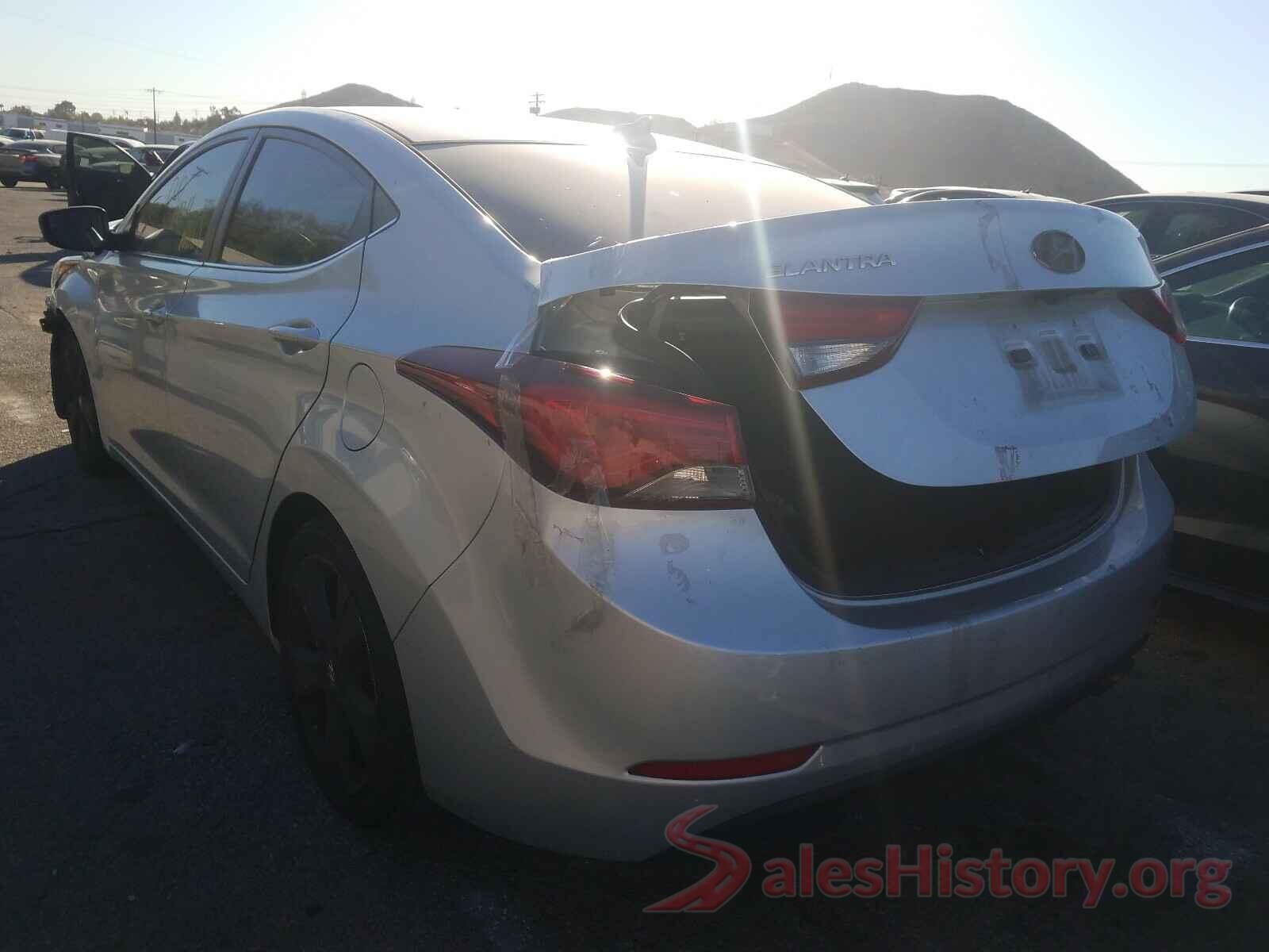 KMHDH4AH7GU587009 2016 HYUNDAI ELANTRA