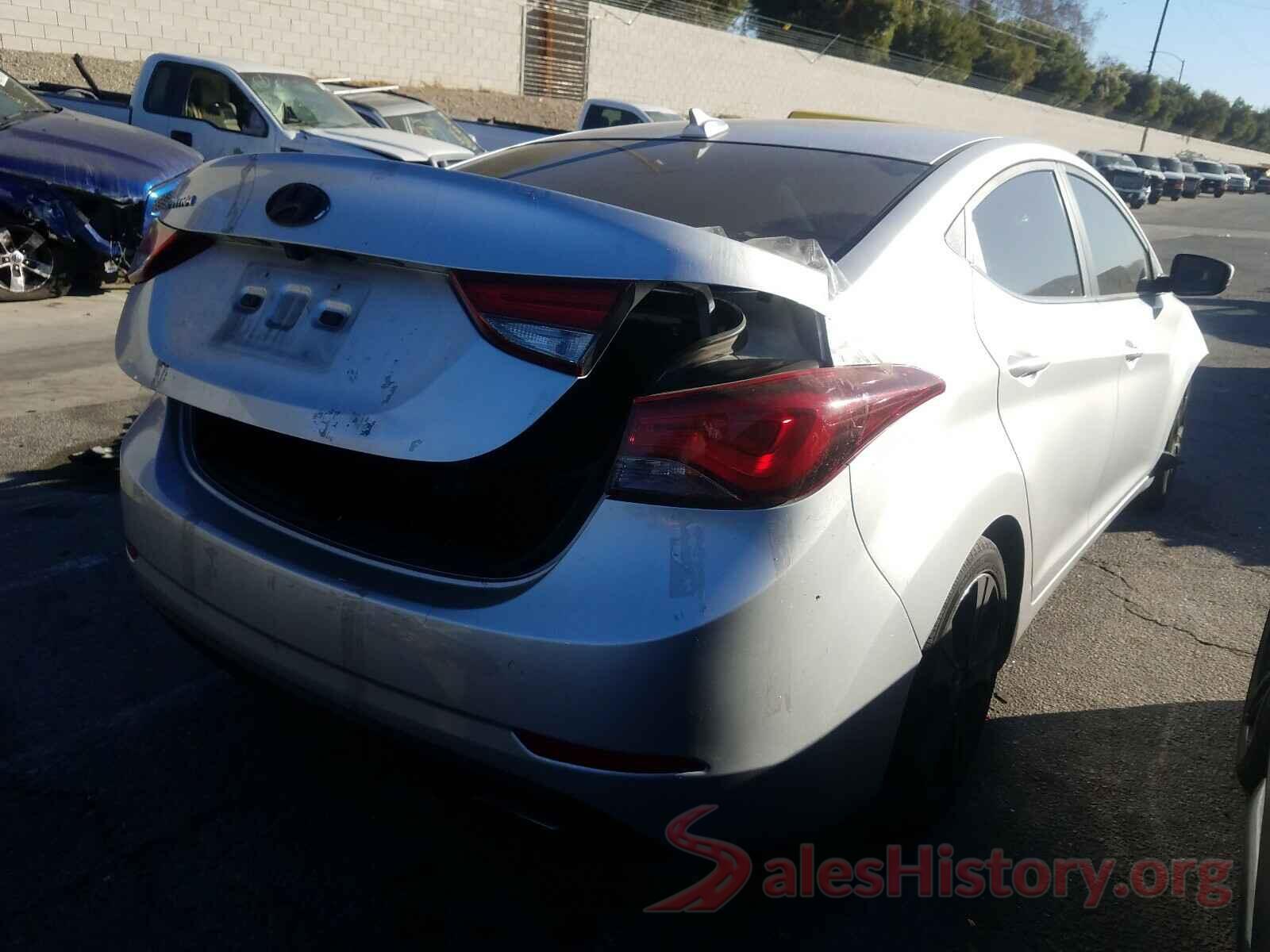 KMHDH4AH7GU587009 2016 HYUNDAI ELANTRA