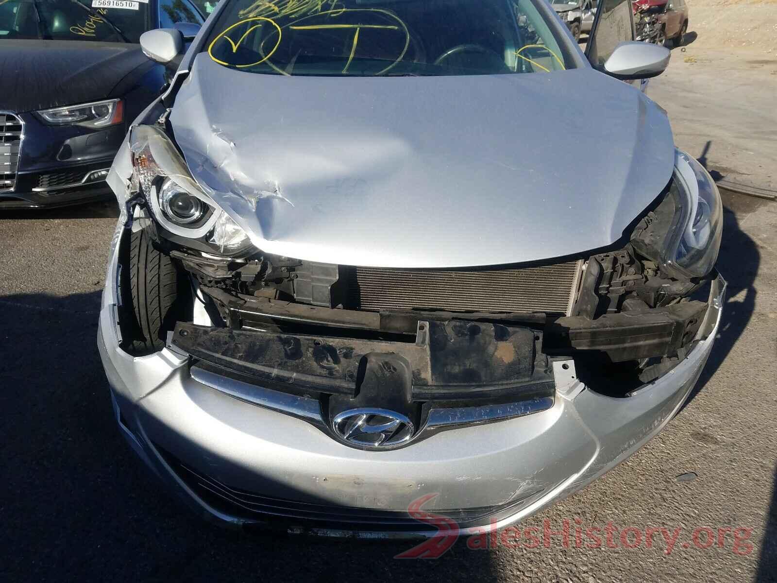 KMHDH4AH7GU587009 2016 HYUNDAI ELANTRA