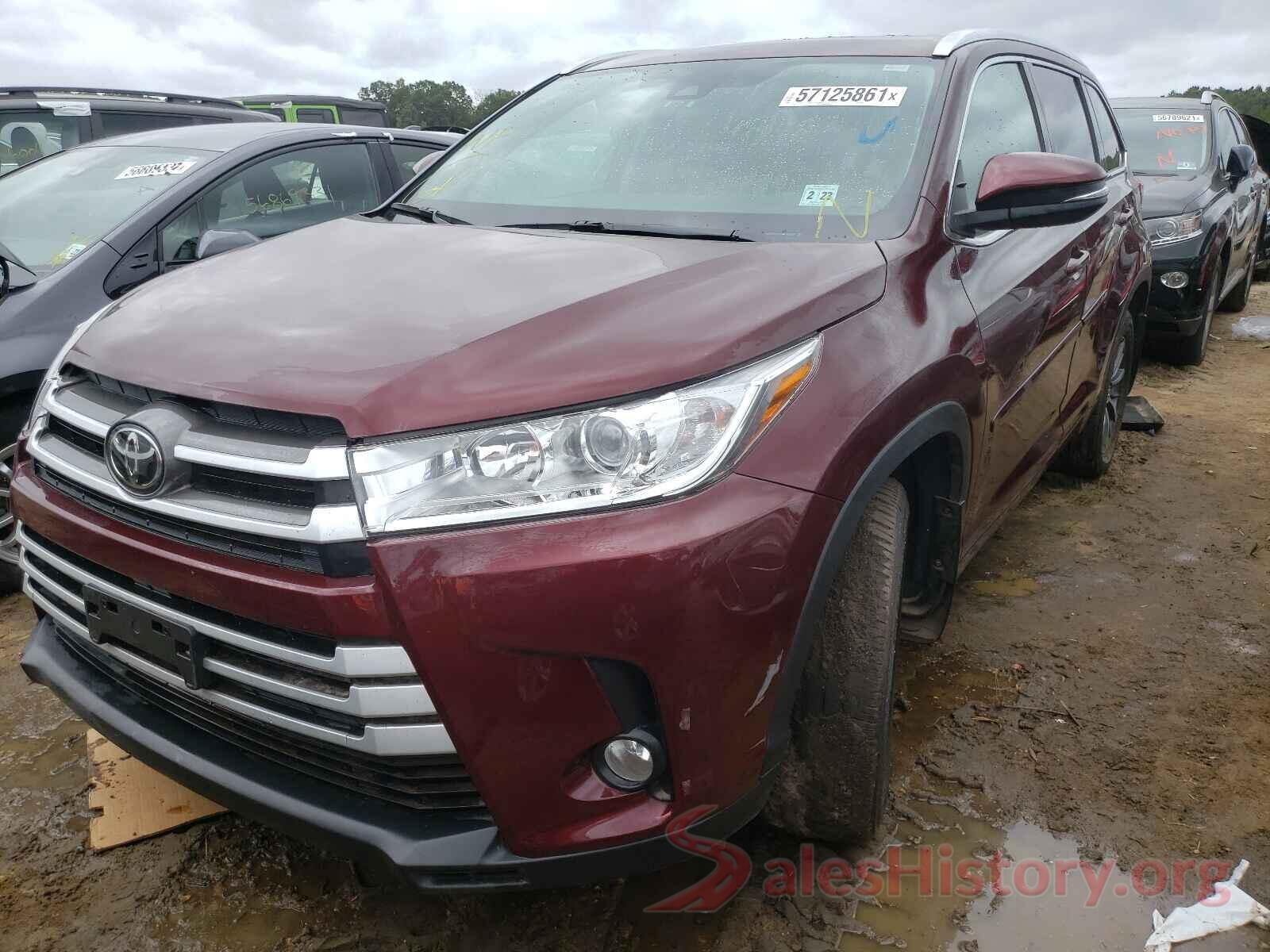 5TDJZRFH6JS834879 2018 TOYOTA HIGHLANDER