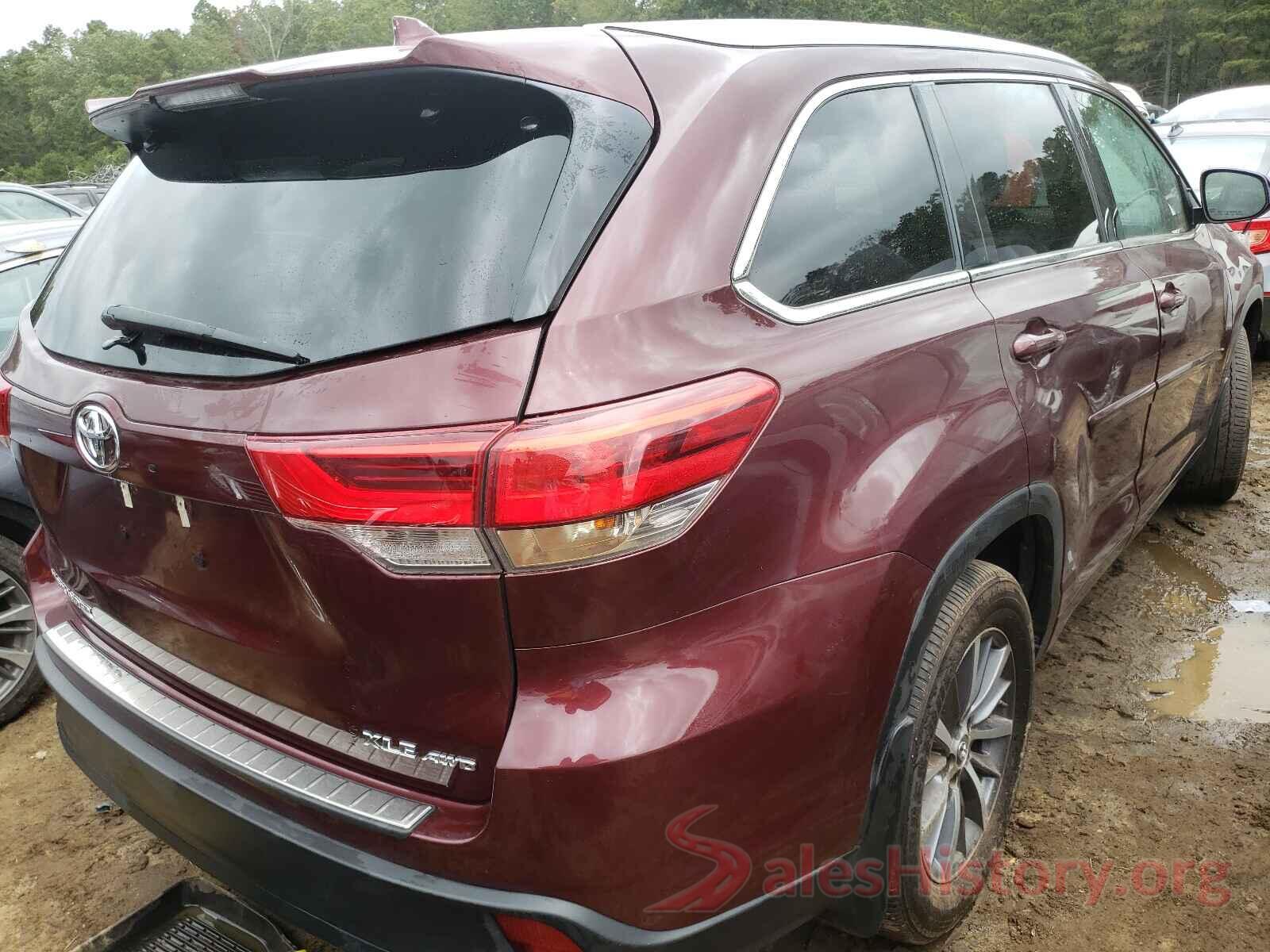 5TDJZRFH6JS834879 2018 TOYOTA HIGHLANDER