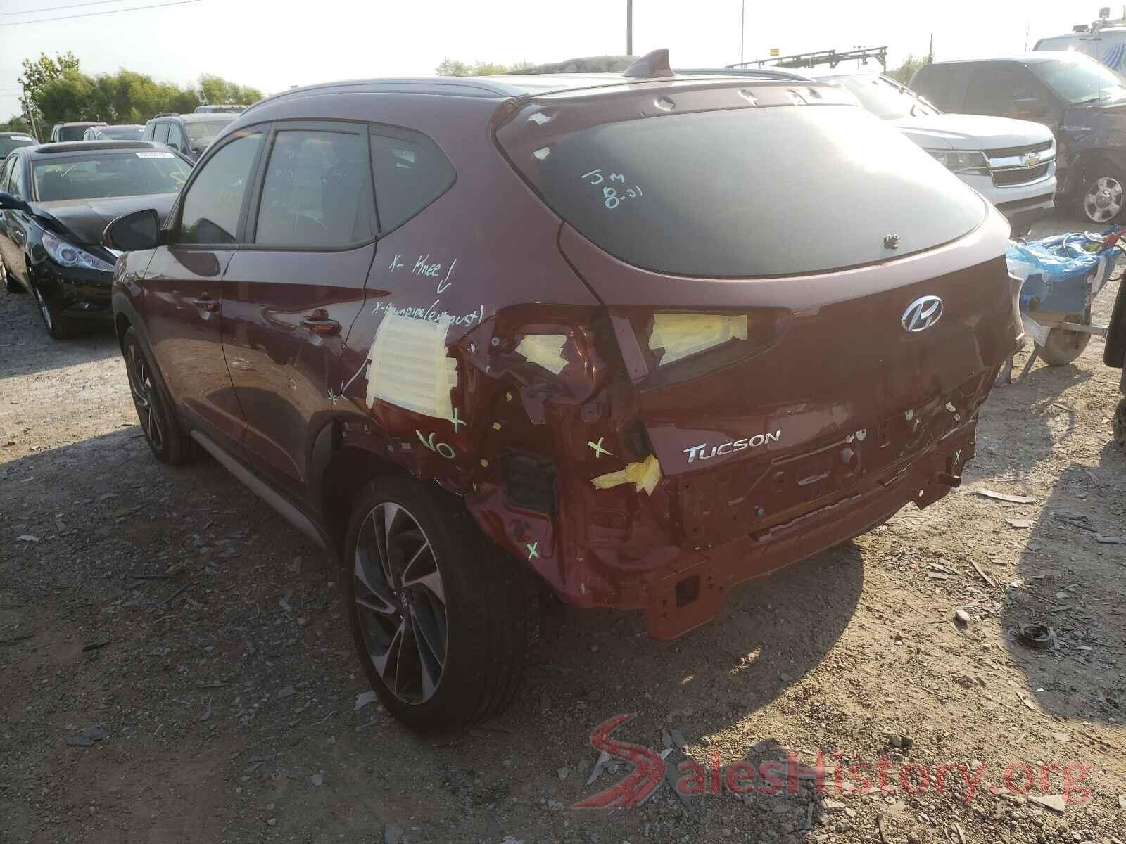 KM8J3CAL3KU884271 2019 HYUNDAI TUCSON