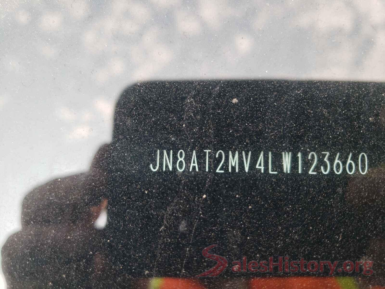 JN8AT2MV4LW123660 2020 NISSAN ROGUE