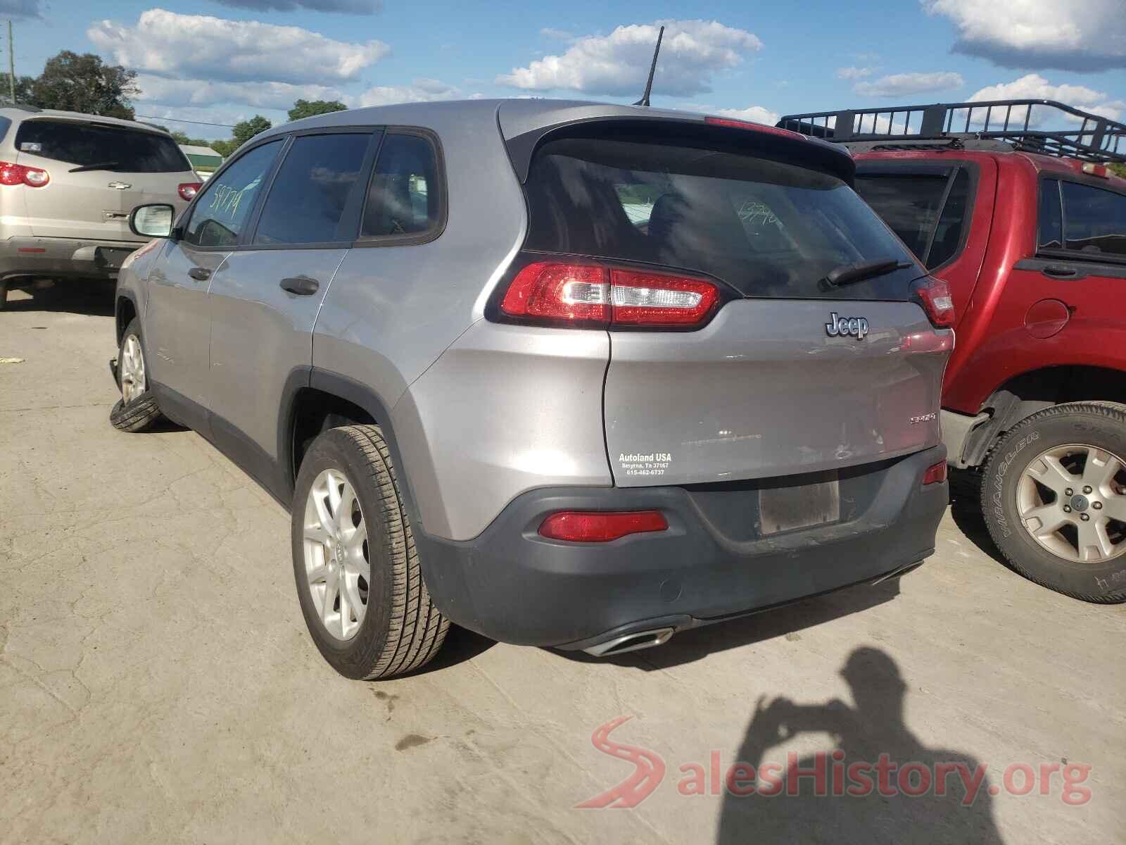 1C4PJLAS1HD222368 2017 JEEP CHEROKEE