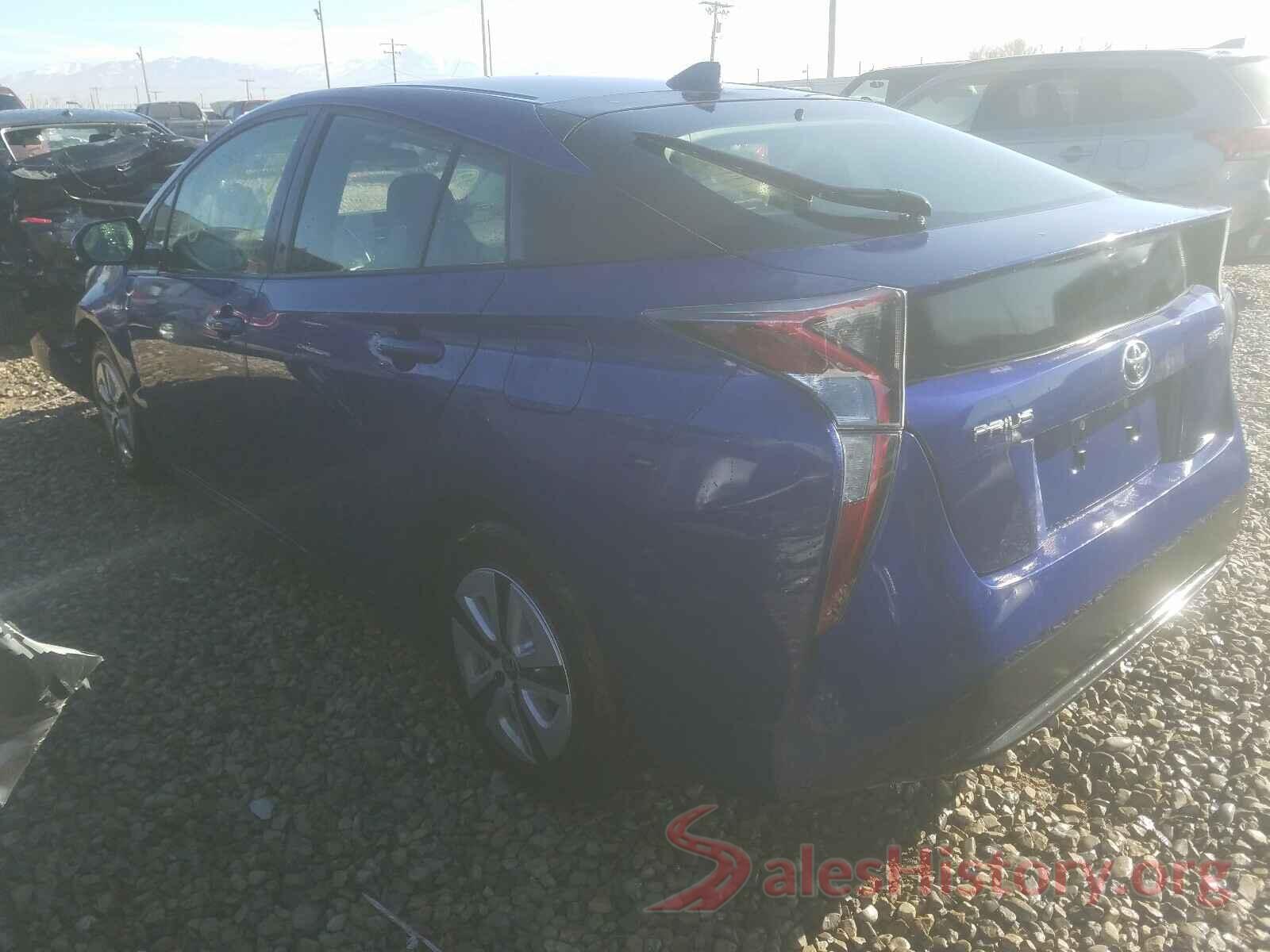 JTDKARFU4H3530194 2017 TOYOTA PRIUS