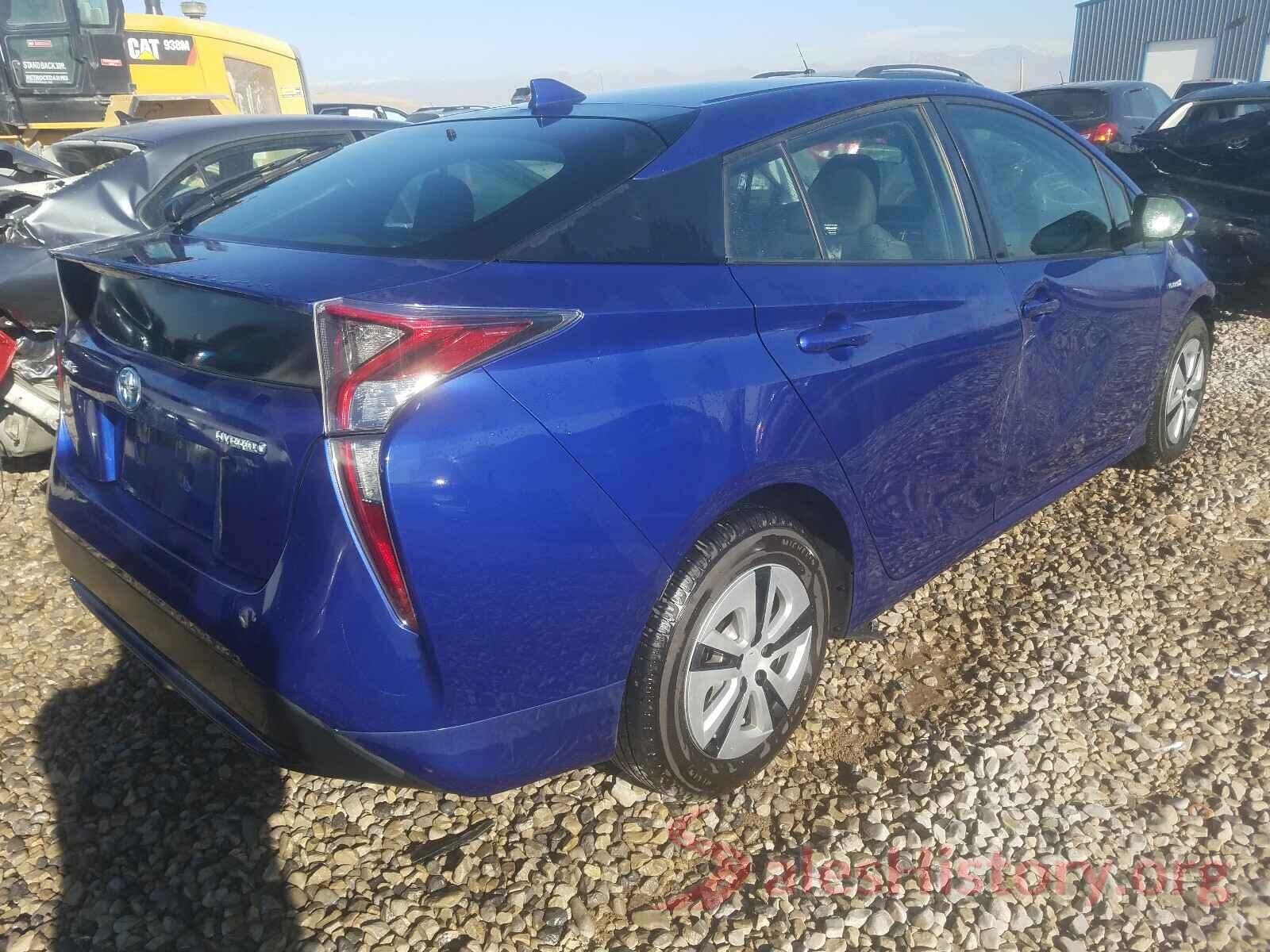 JTDKARFU4H3530194 2017 TOYOTA PRIUS