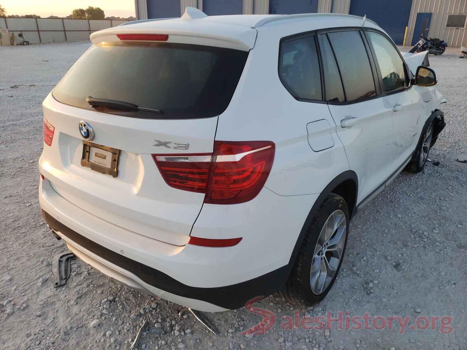 5UXWX9C30H0T22308 2017 BMW X3