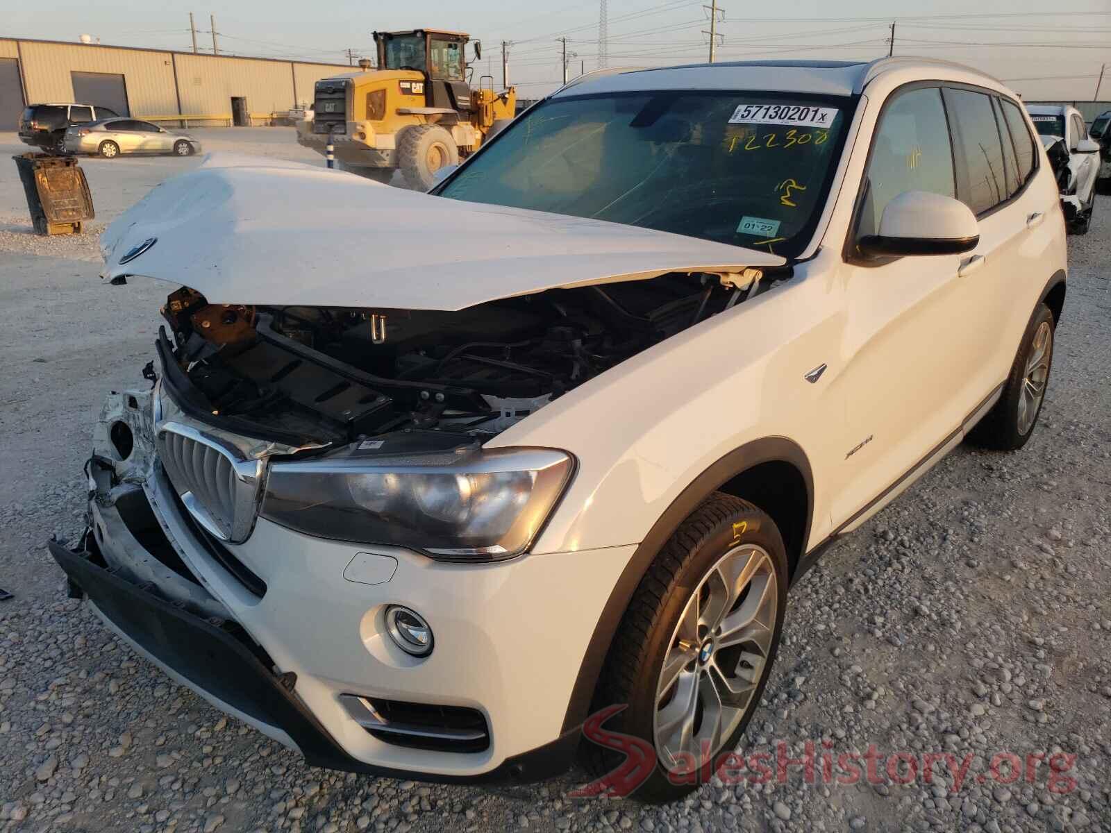 5UXWX9C30H0T22308 2017 BMW X3