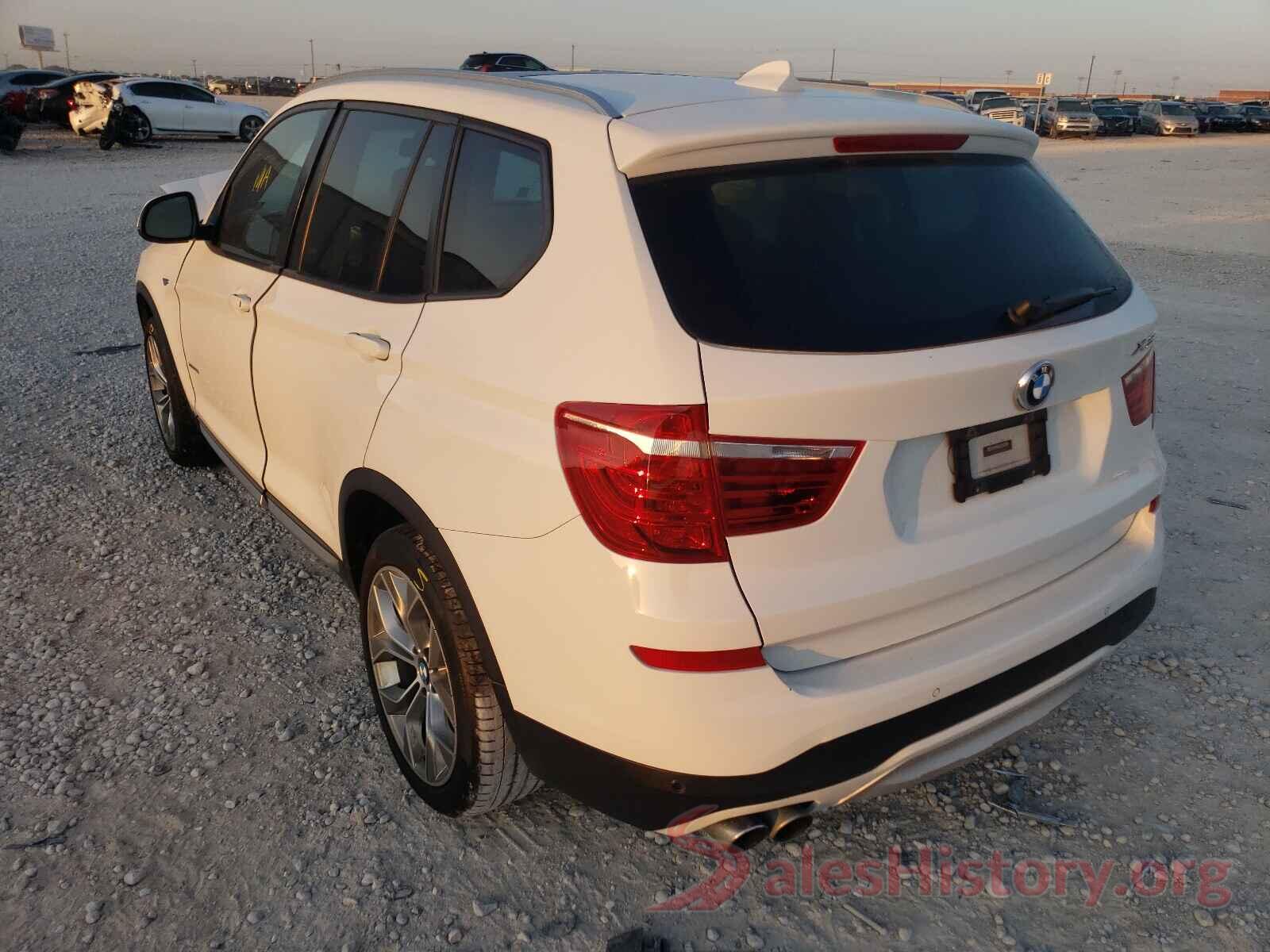 5UXWX9C30H0T22308 2017 BMW X3