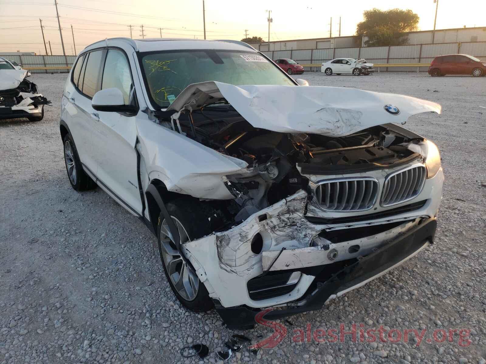 5UXWX9C30H0T22308 2017 BMW X3