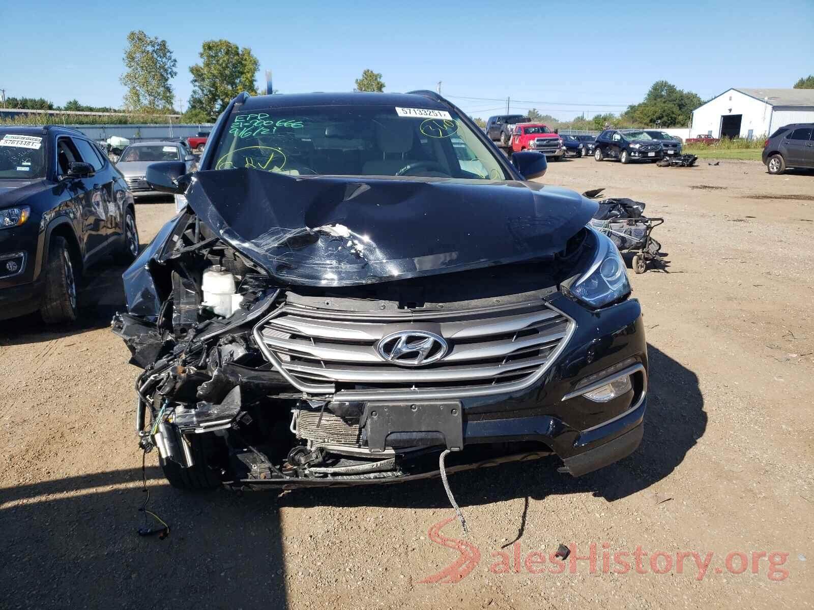 5XYZUDLB5HG382578 2017 HYUNDAI SANTA FE