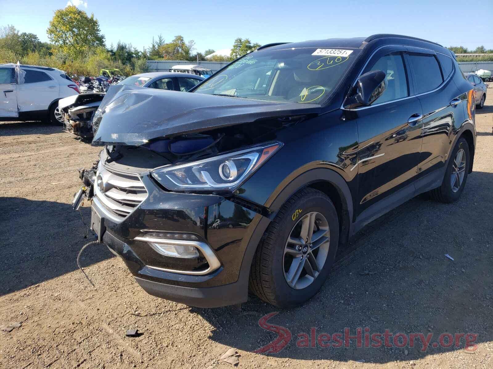 5XYZUDLB5HG382578 2017 HYUNDAI SANTA FE