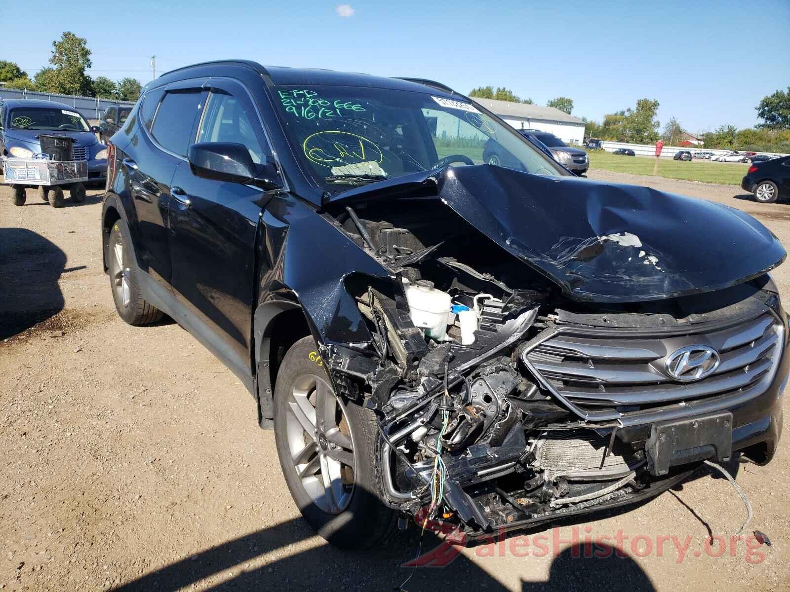 5XYZUDLB5HG382578 2017 HYUNDAI SANTA FE