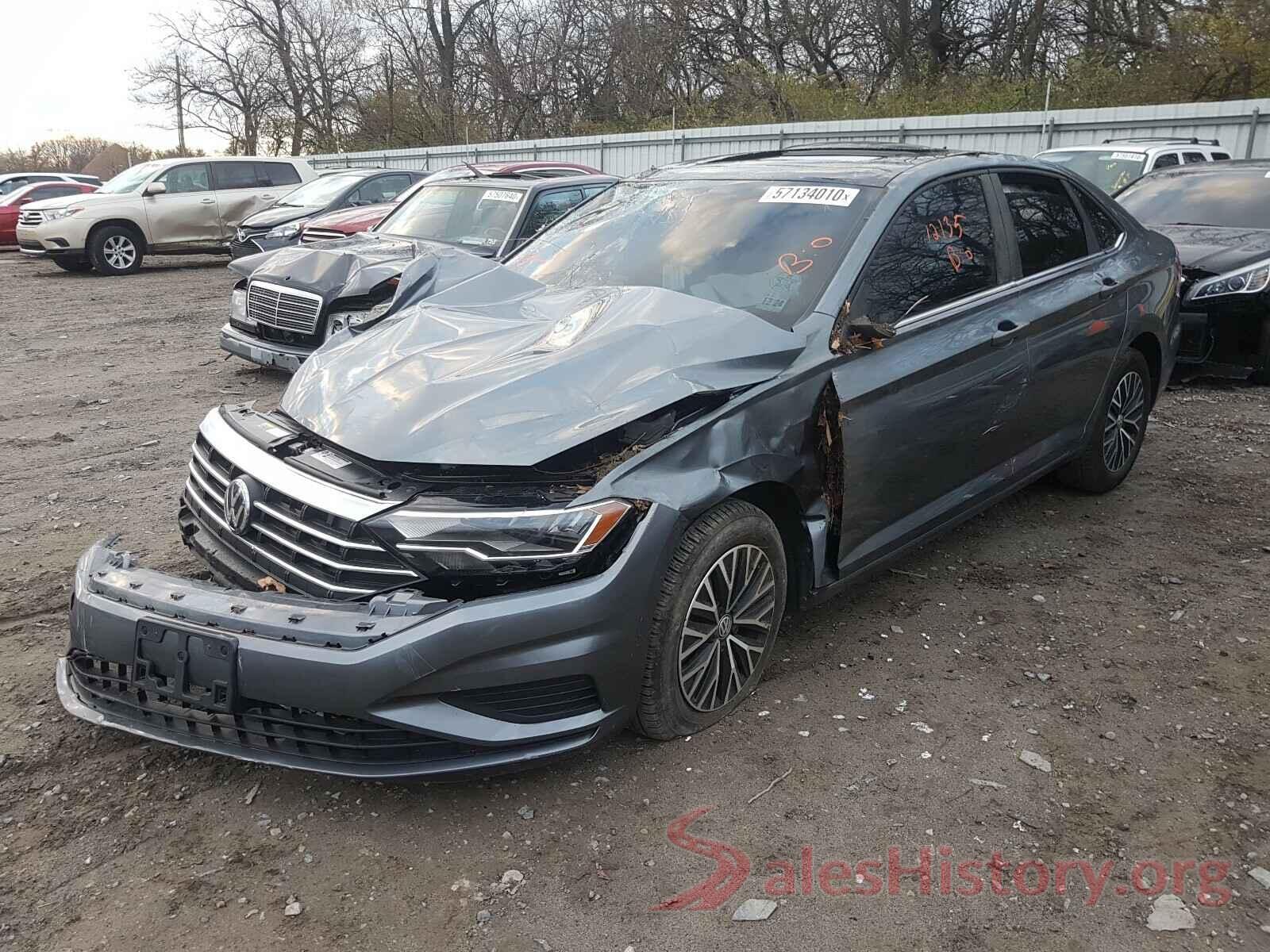 3VWC57BUXKM240676 2019 VOLKSWAGEN JETTA