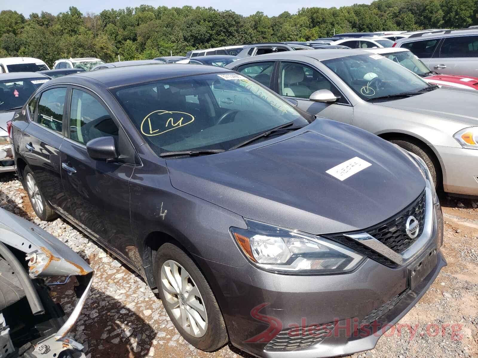 3N1AB7AP6KY332619 2019 NISSAN SENTRA