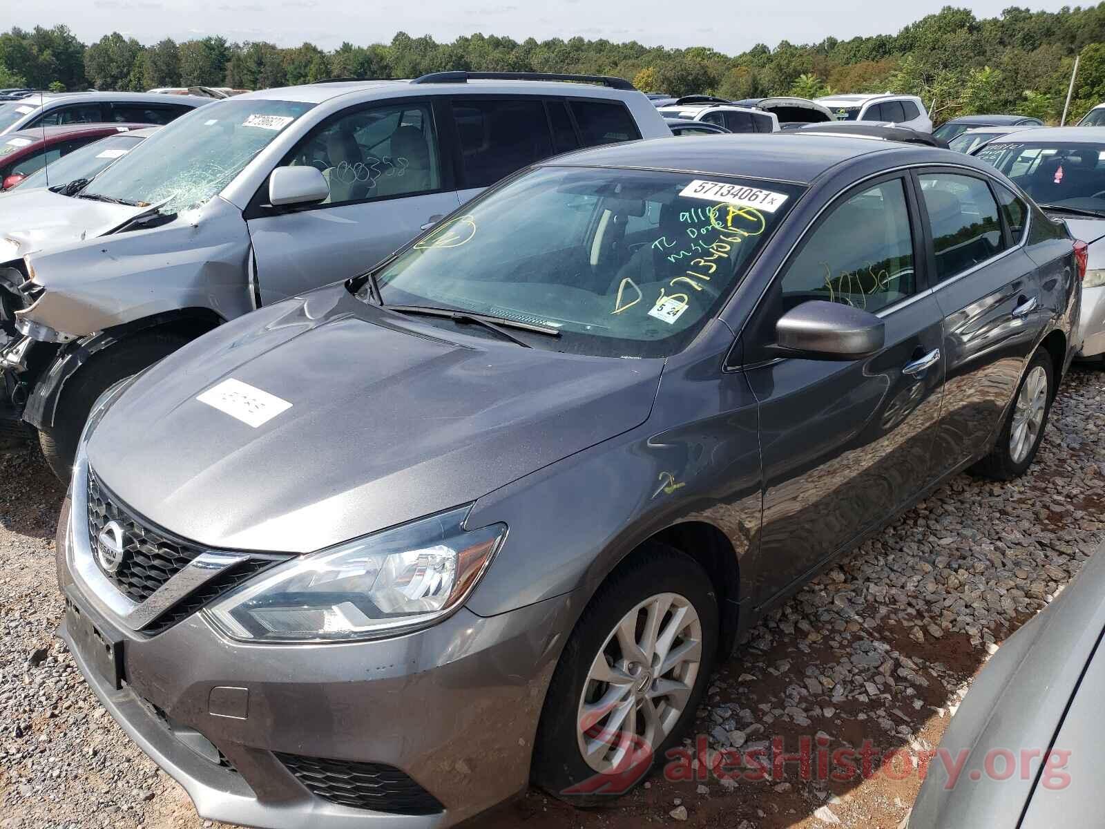 3N1AB7AP6KY332619 2019 NISSAN SENTRA