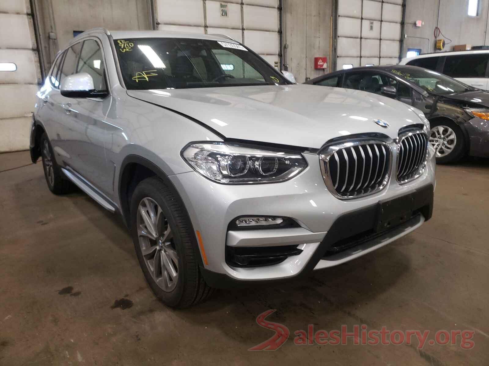 5UXTR9C54KLR04187 2019 BMW X3