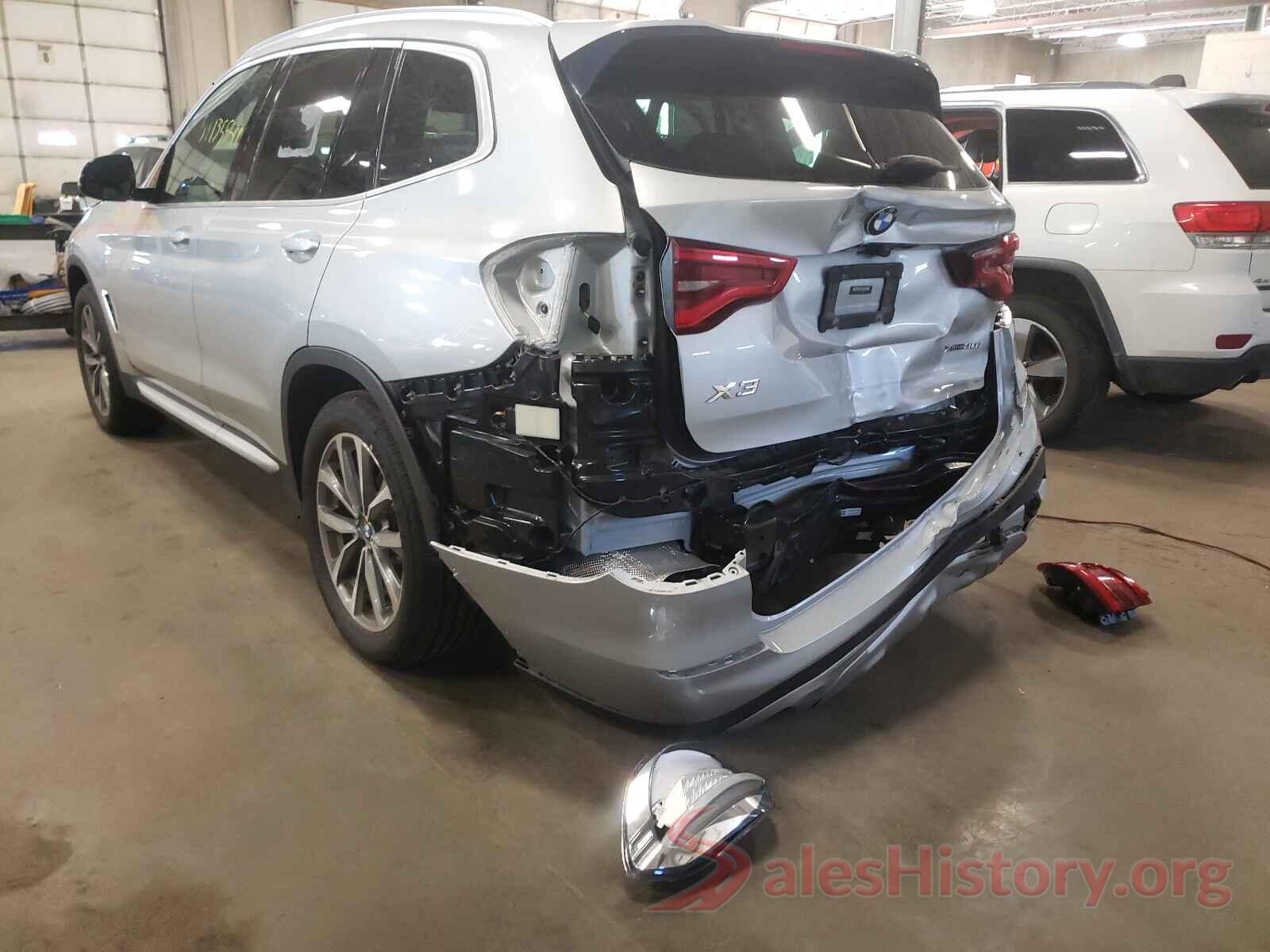 5UXTR9C54KLR04187 2019 BMW X3