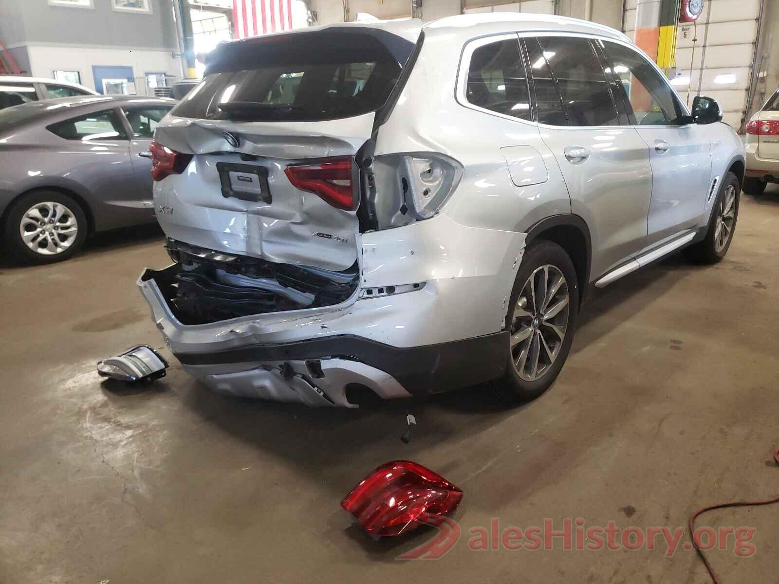 5UXTR9C54KLR04187 2019 BMW X3