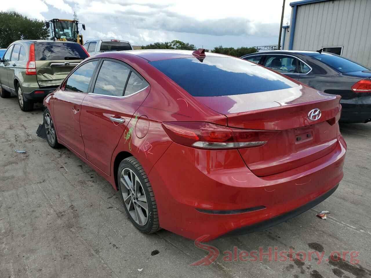 KMHD84LF4HU225250 2017 HYUNDAI ELANTRA