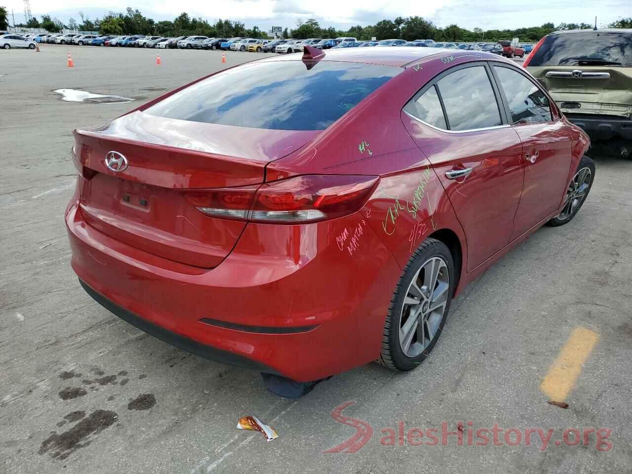 KMHD84LF4HU225250 2017 HYUNDAI ELANTRA