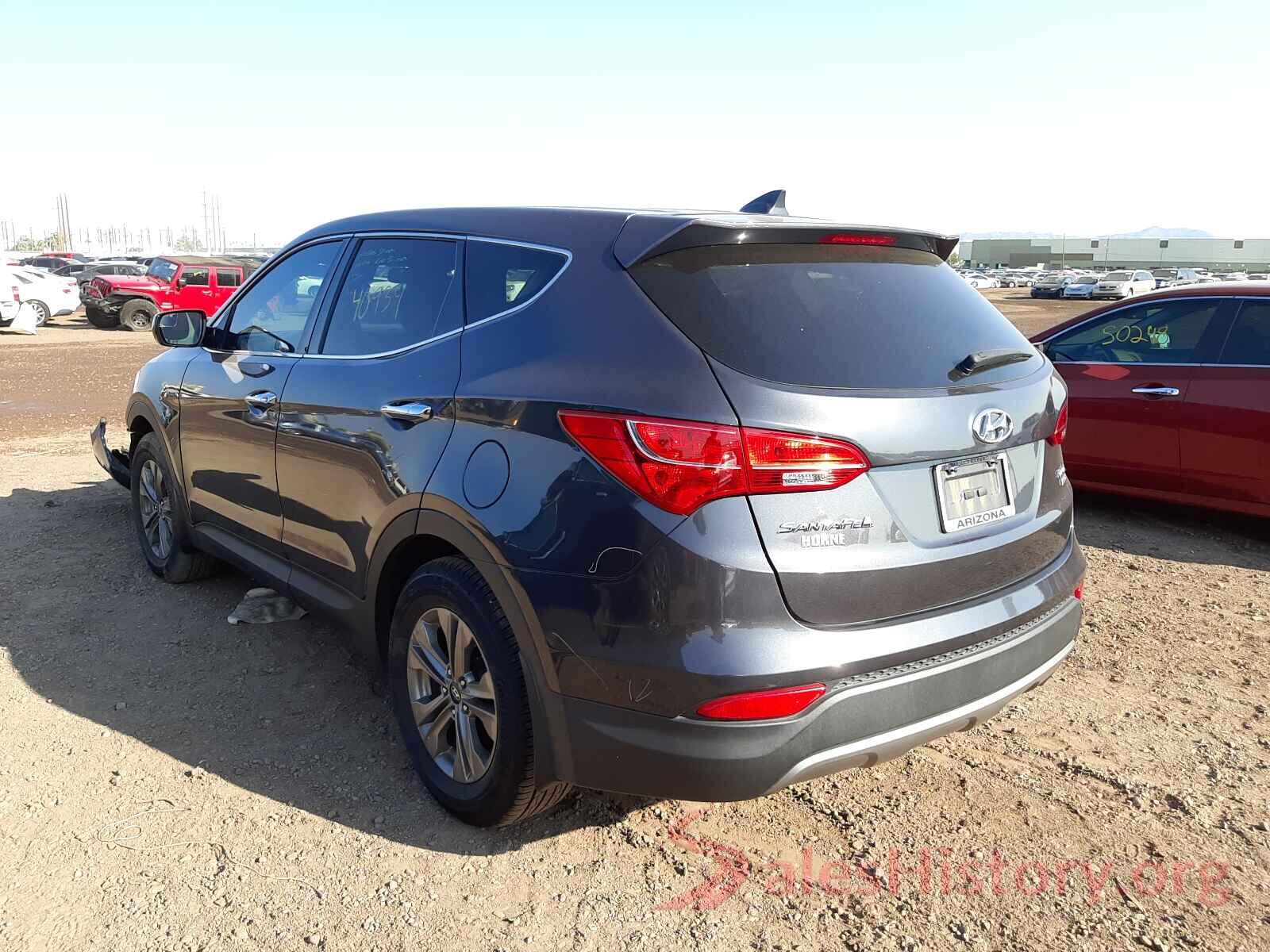 5XYZTDLB1GG374348 2016 HYUNDAI SANTA FE