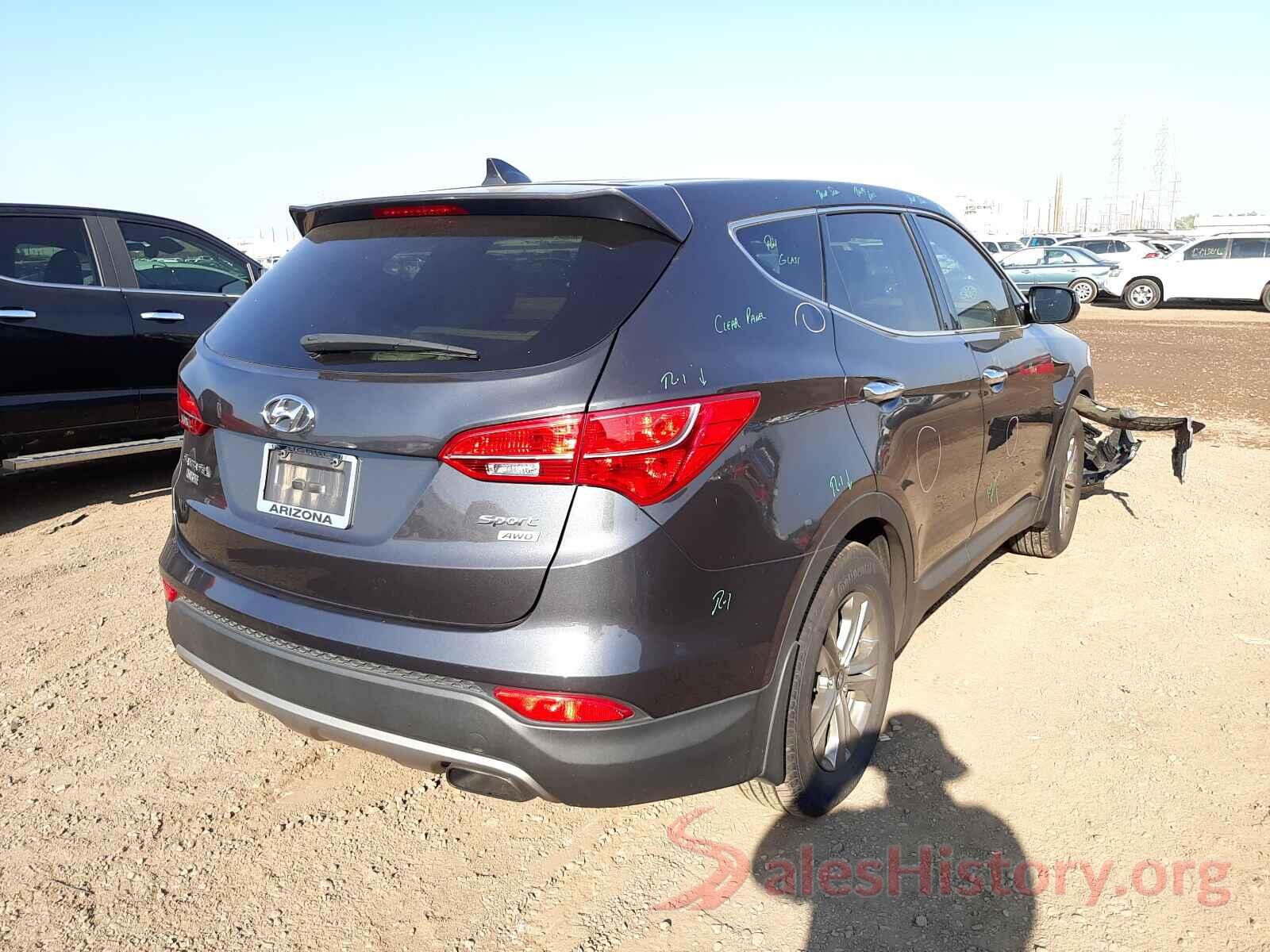 5XYZTDLB1GG374348 2016 HYUNDAI SANTA FE