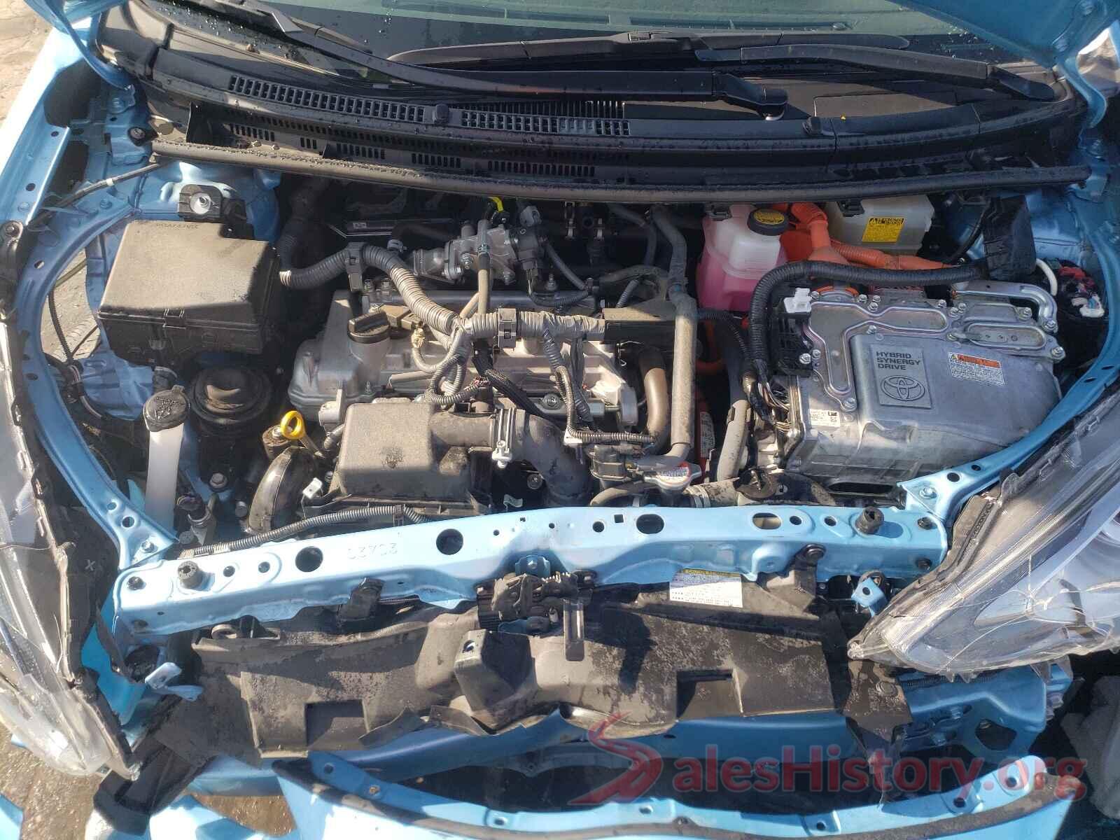 JTDKDTB38G1134992 2016 TOYOTA PRIUS