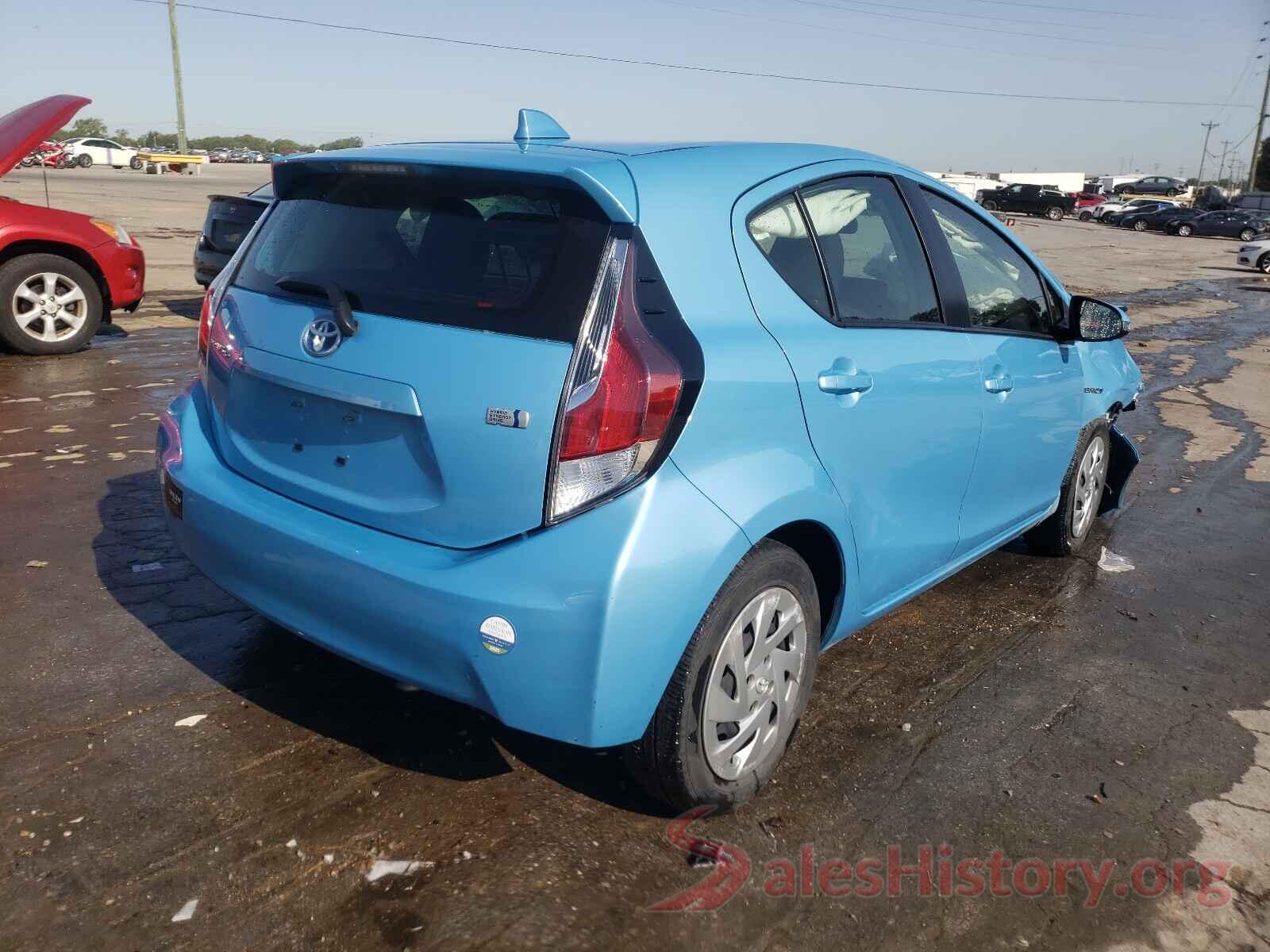 JTDKDTB38G1134992 2016 TOYOTA PRIUS