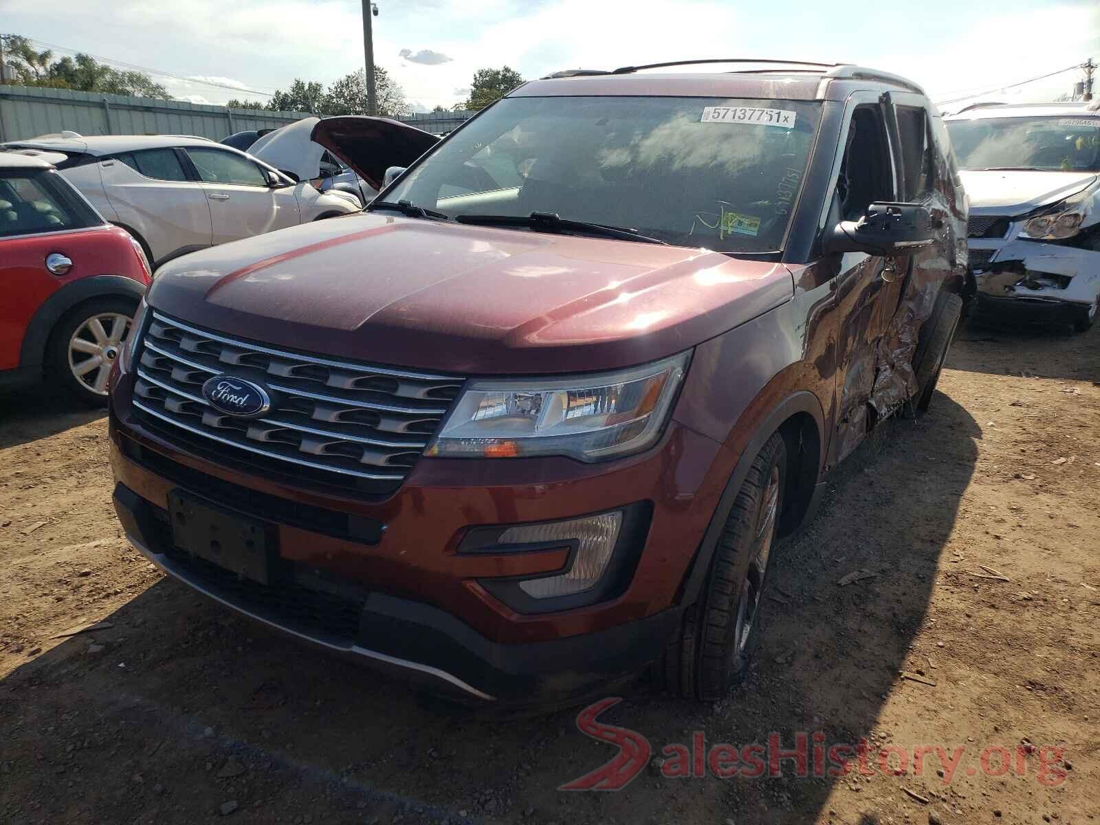 1FM5K8D86GGB57544 2016 FORD EXPLORER