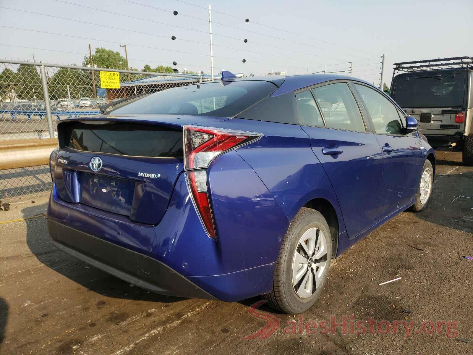 JTDKBRFU2J3593894 2018 TOYOTA PRIUS