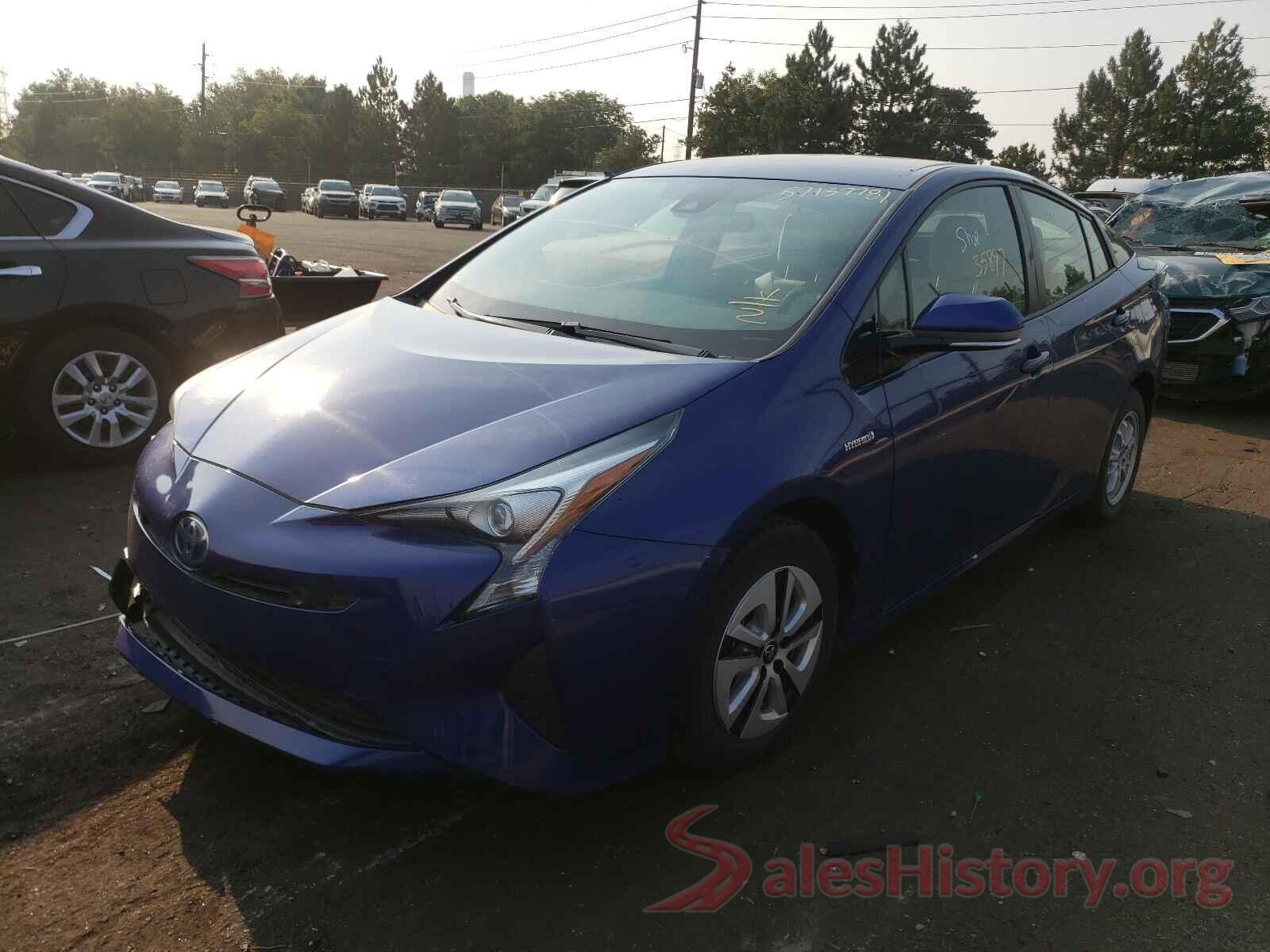 JTDKBRFU2J3593894 2018 TOYOTA PRIUS