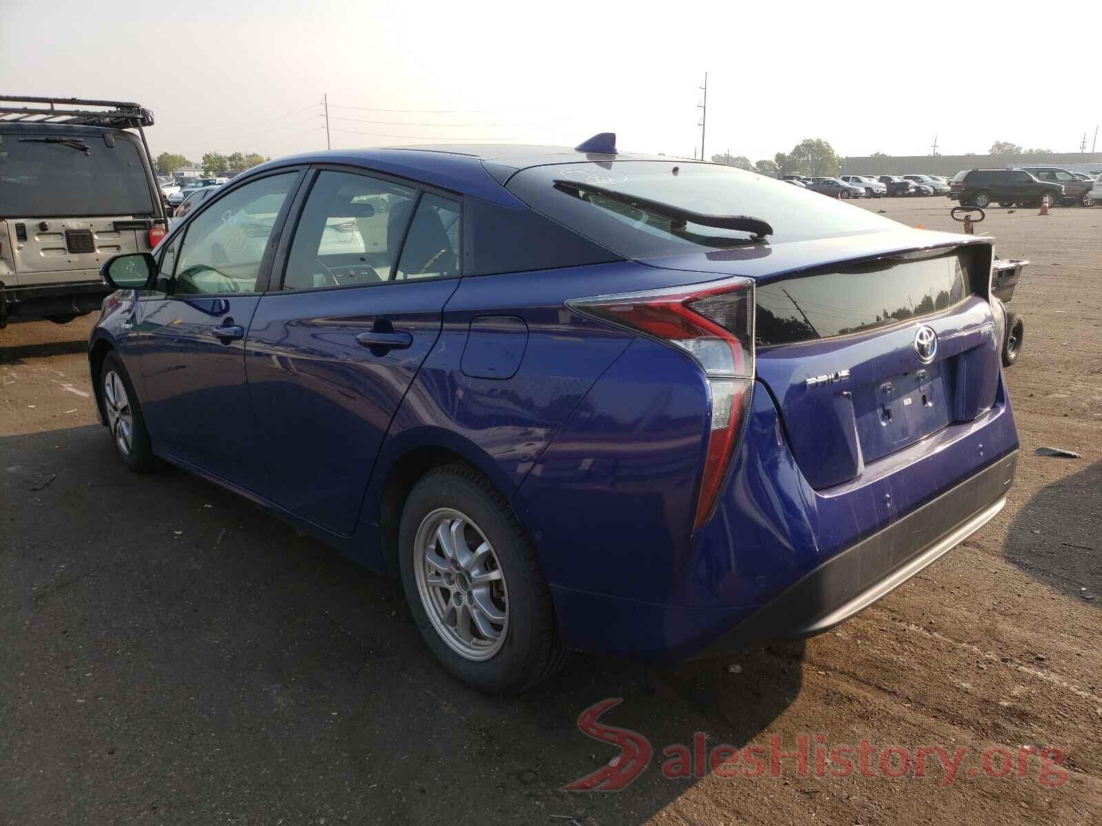 JTDKBRFU2J3593894 2018 TOYOTA PRIUS