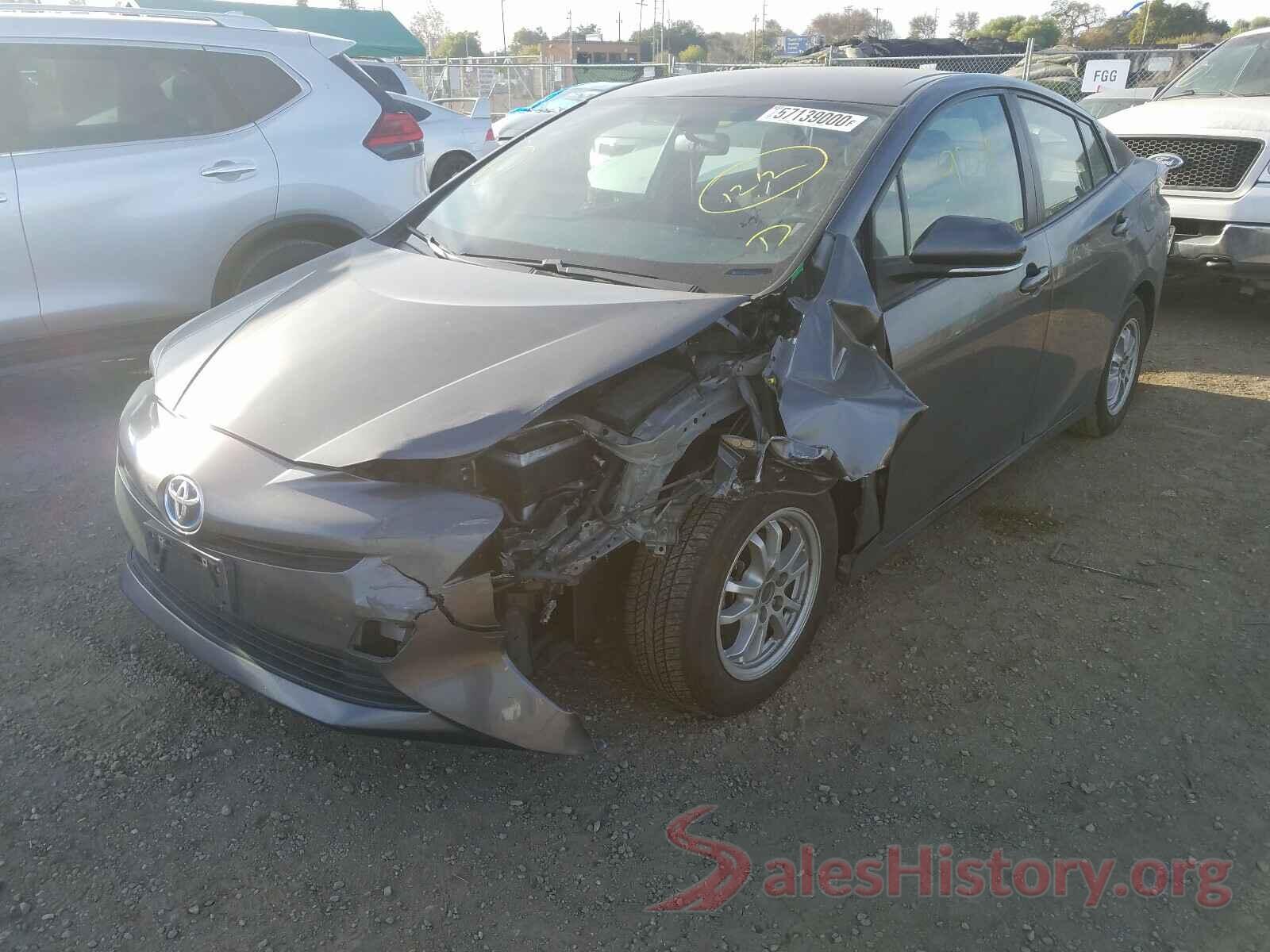 JTDKBRFU4G3015997 2016 TOYOTA PRIUS