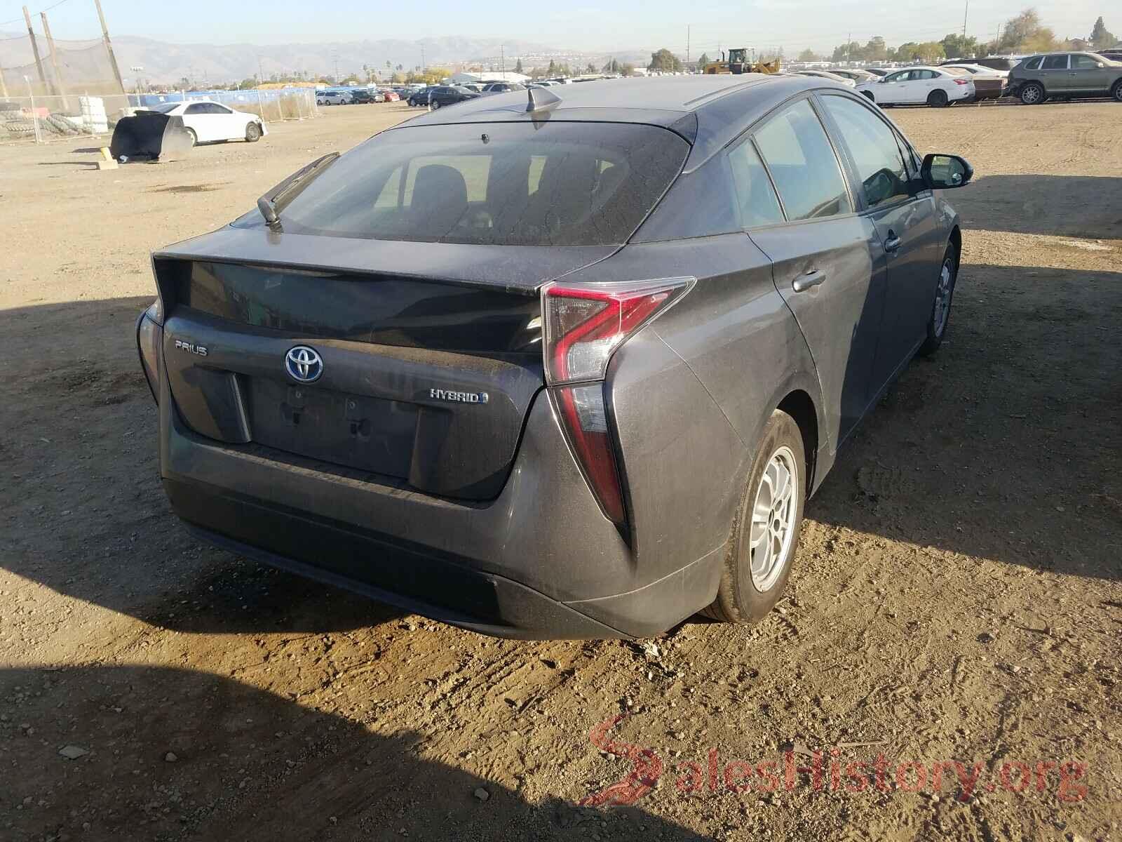 JTDKBRFU4G3015997 2016 TOYOTA PRIUS