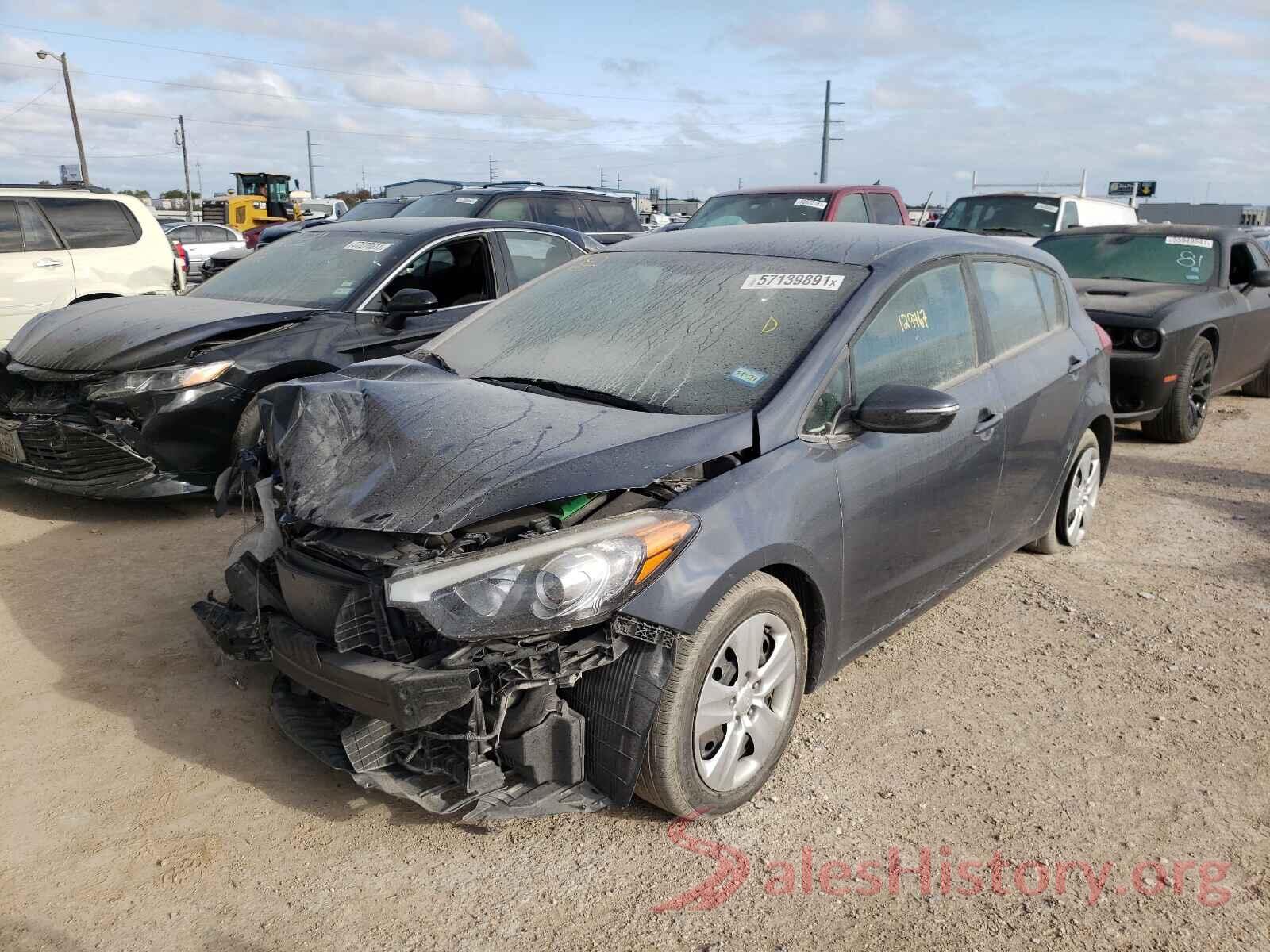 KNAFK5A81G5617679 2016 KIA FORTE