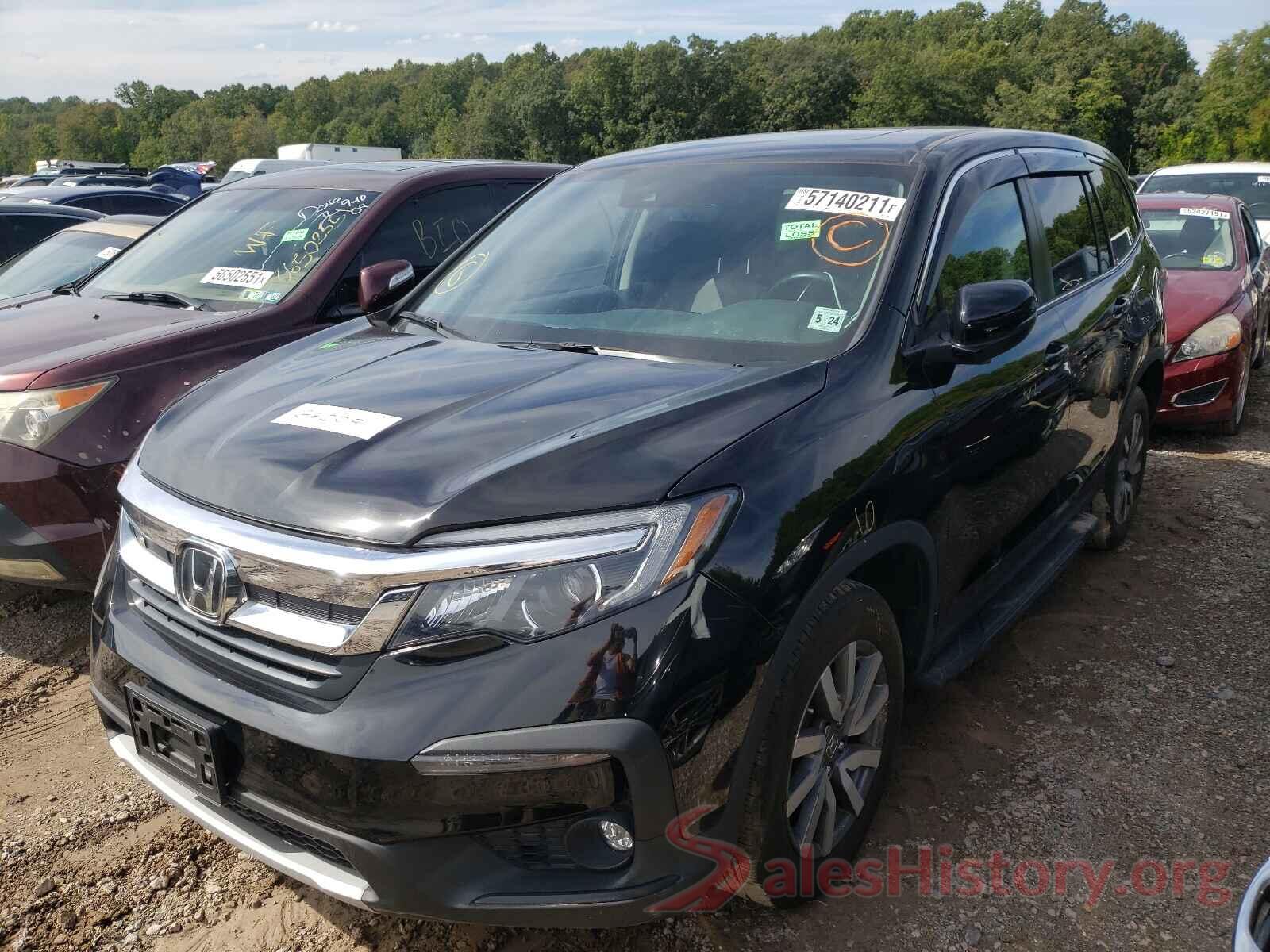 5FNYF6H58KB073500 2019 HONDA PILOT