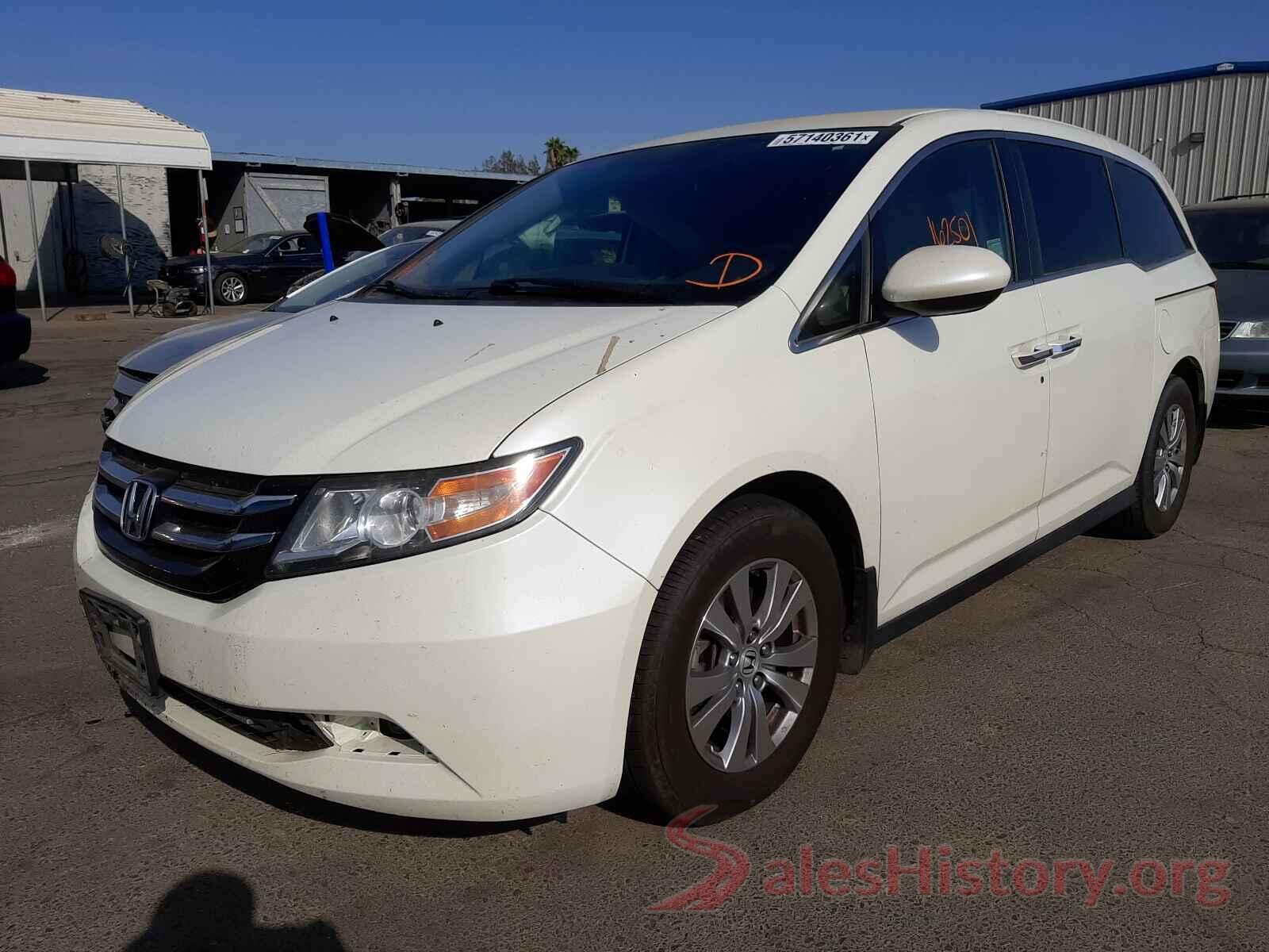 5FNRL5H41HB009466 2017 HONDA ODYSSEY