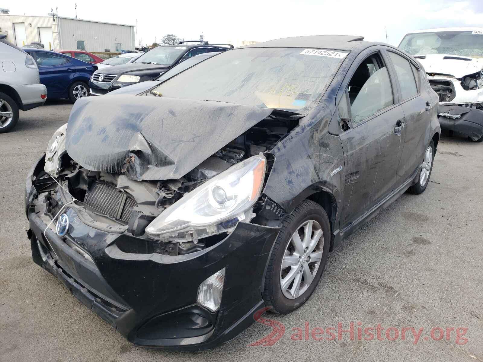 JTDKDTB34H1592501 2017 TOYOTA PRIUS