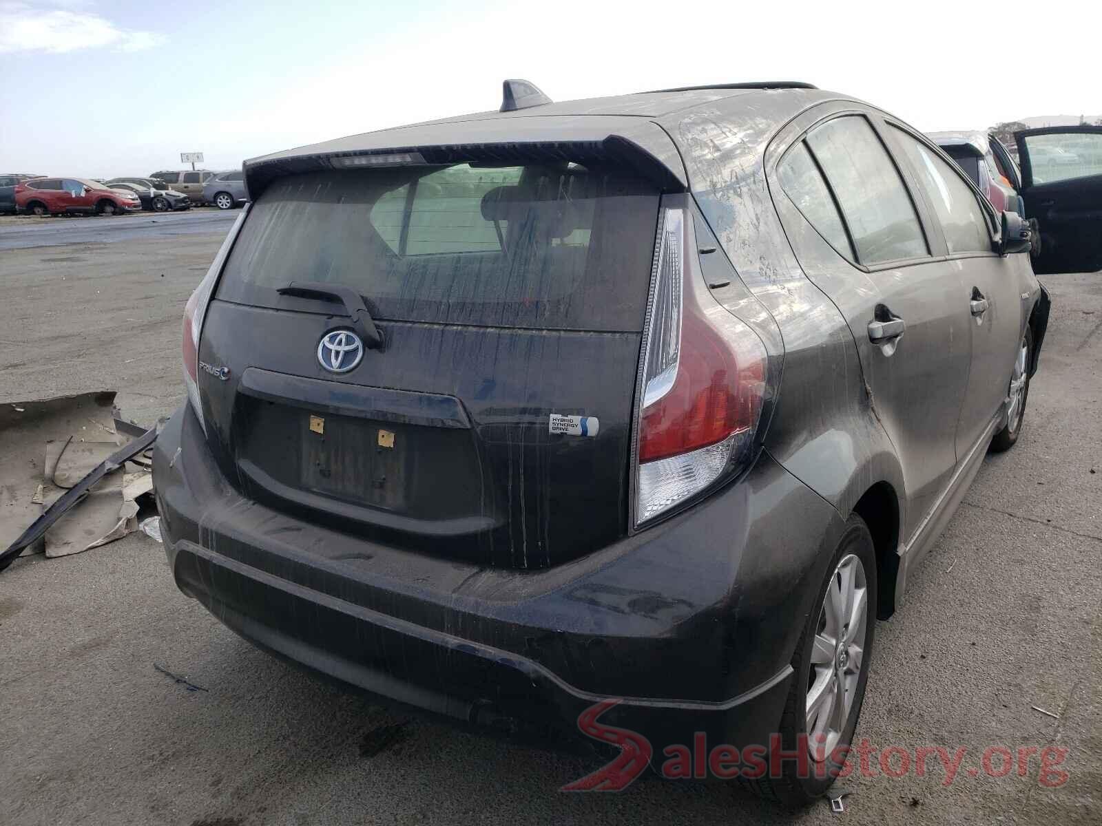 JTDKDTB34H1592501 2017 TOYOTA PRIUS