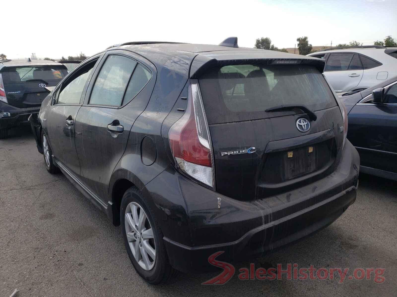 JTDKDTB34H1592501 2017 TOYOTA PRIUS