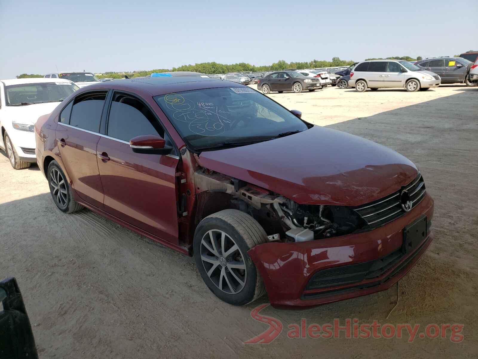 3VWDB7AJ3HM270891 2017 VOLKSWAGEN JETTA