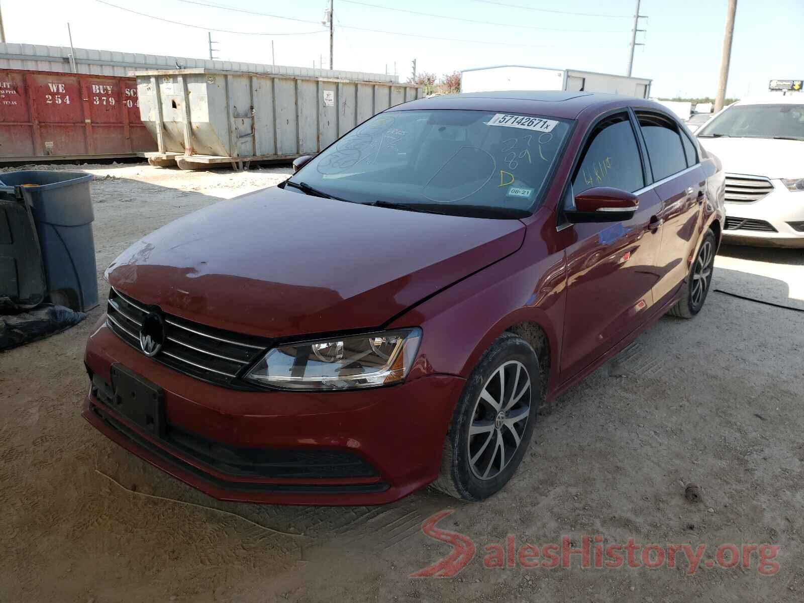 3VWDB7AJ3HM270891 2017 VOLKSWAGEN JETTA