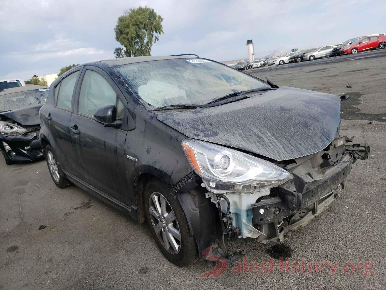 JTDKDTB38H1592260 2017 TOYOTA PRIUS