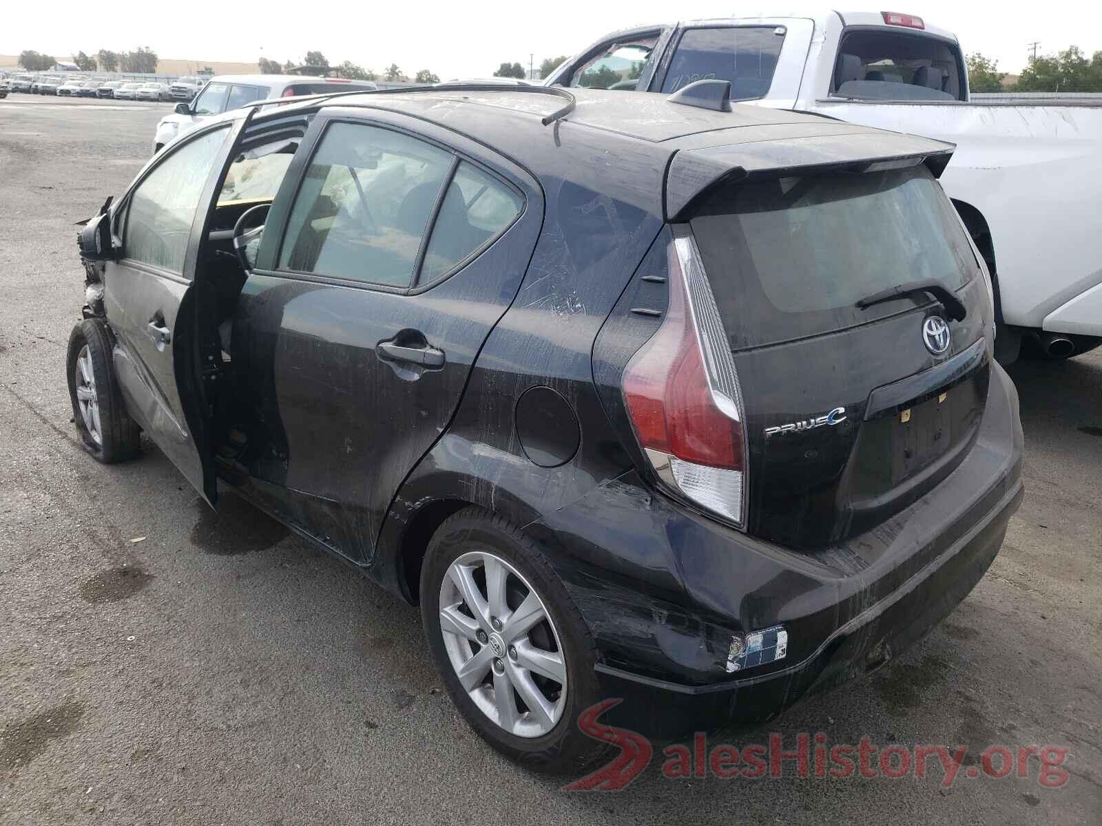 JTDKDTB38H1592260 2017 TOYOTA PRIUS