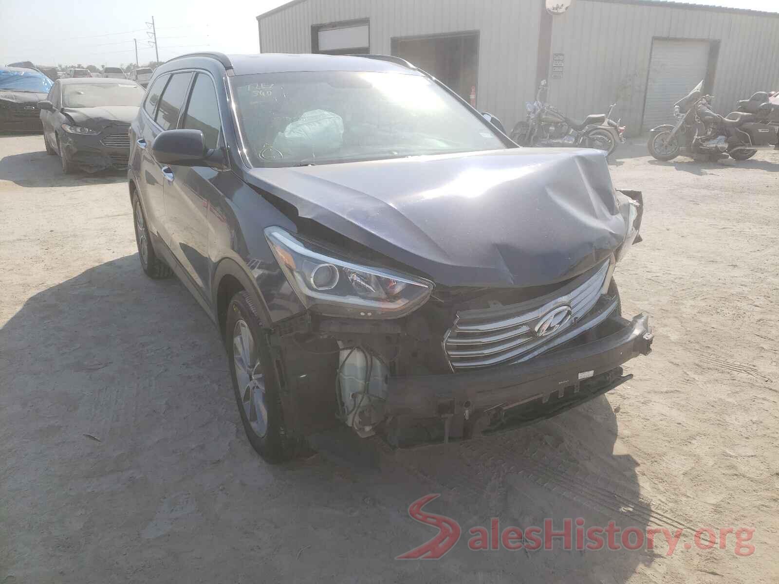 KM8SM4HF6HU221485 2017 HYUNDAI SANTA FE