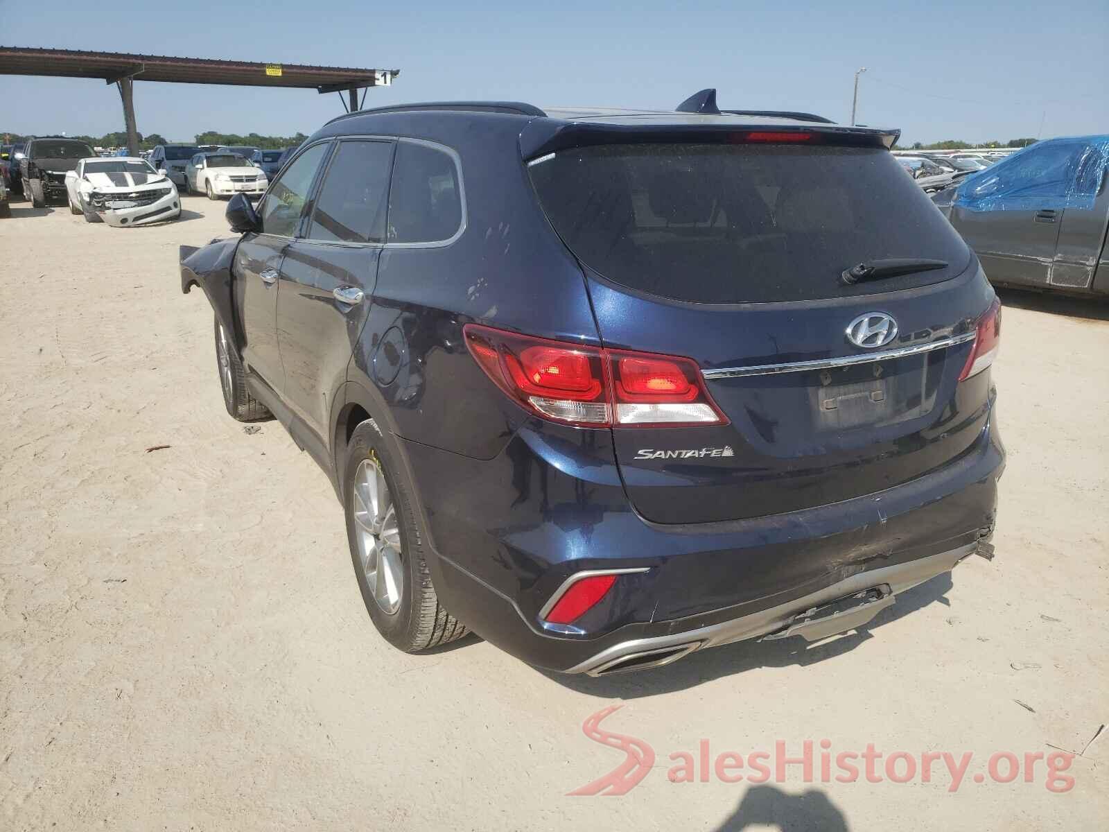 KM8SM4HF6HU221485 2017 HYUNDAI SANTA FE