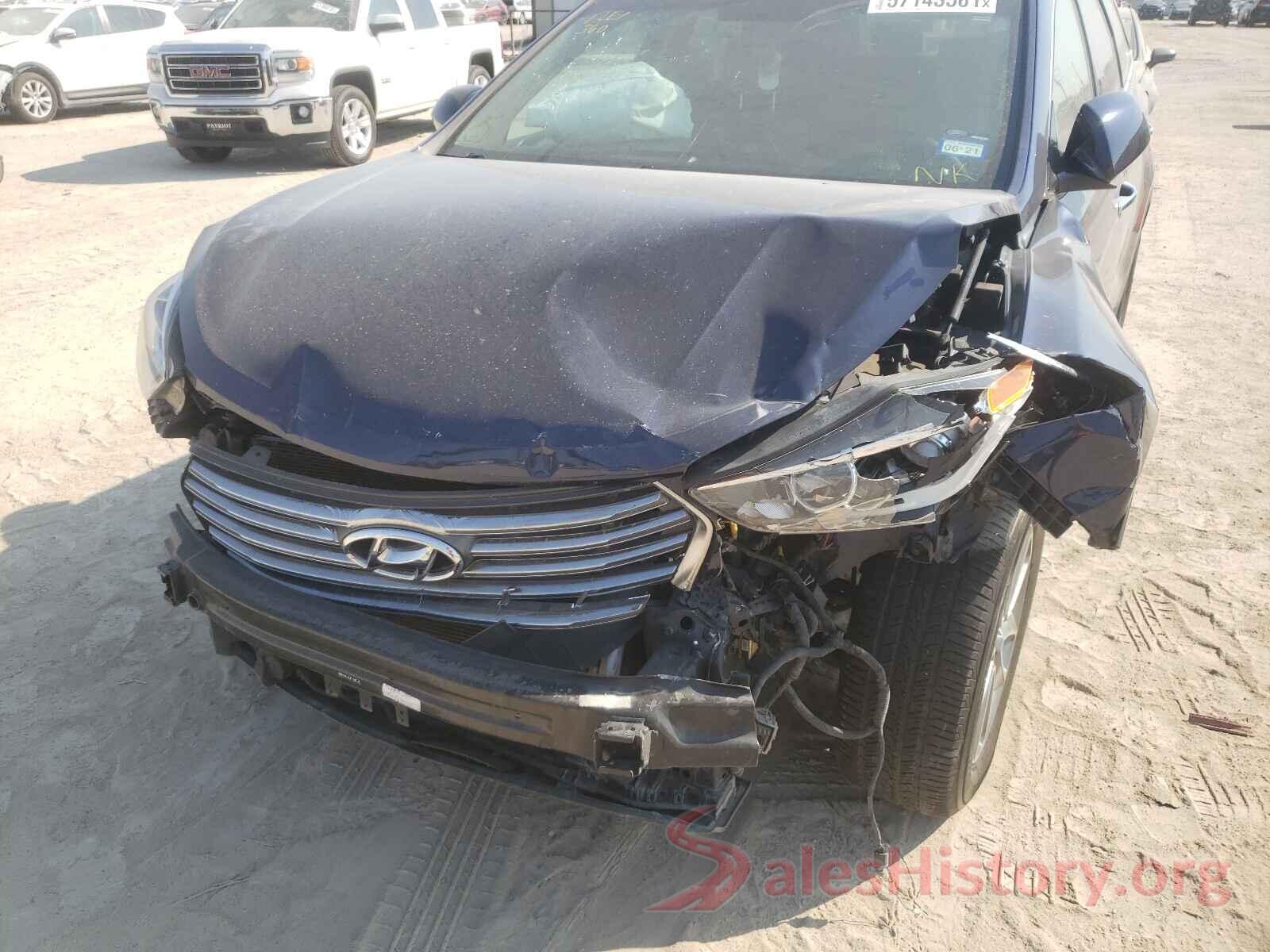 KM8SM4HF6HU221485 2017 HYUNDAI SANTA FE