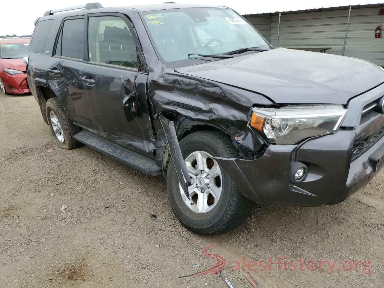 JTENU5JR0M5934555 2021 TOYOTA 4RUNNER